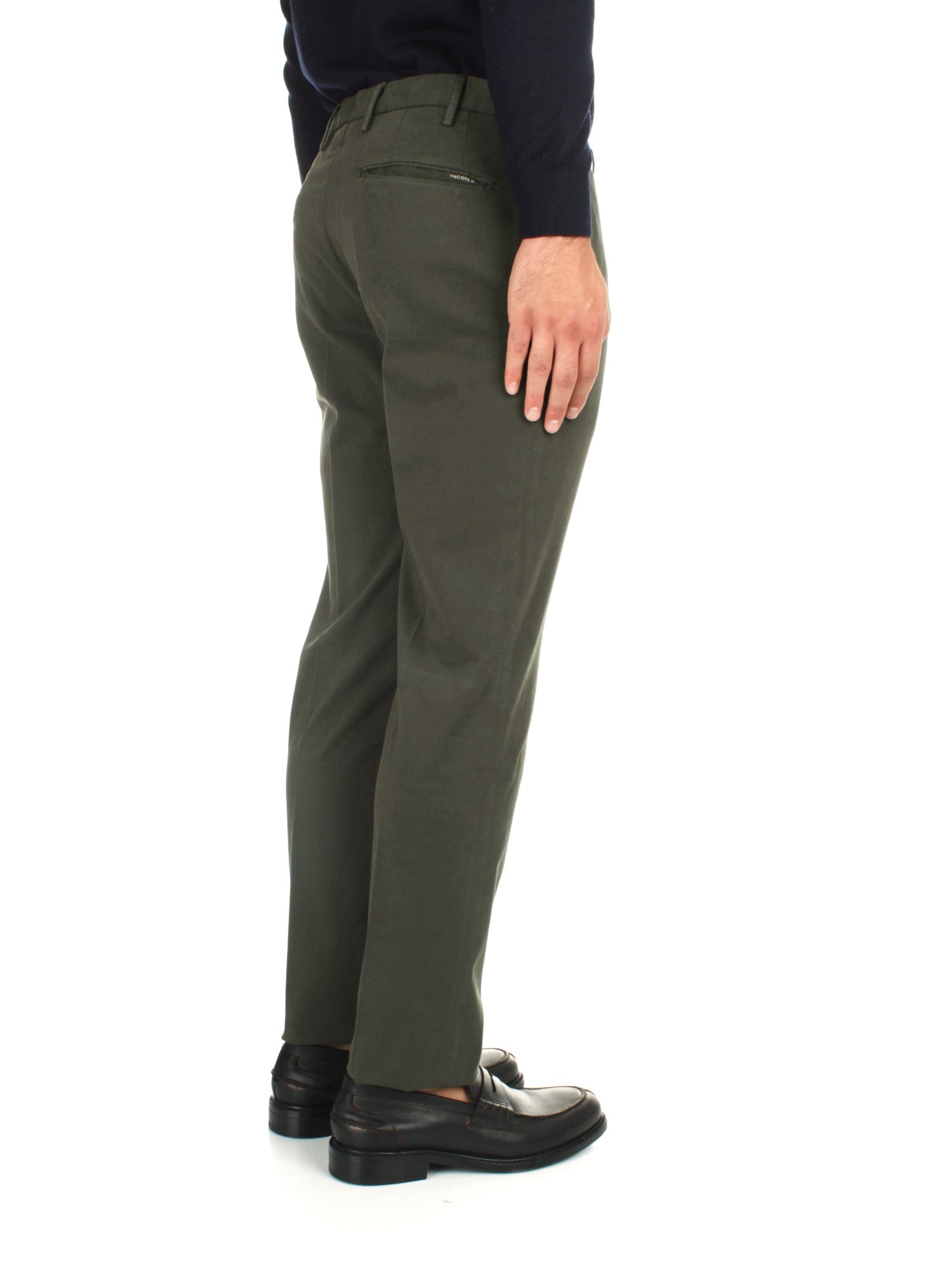 PANTALONI Verde Incotex