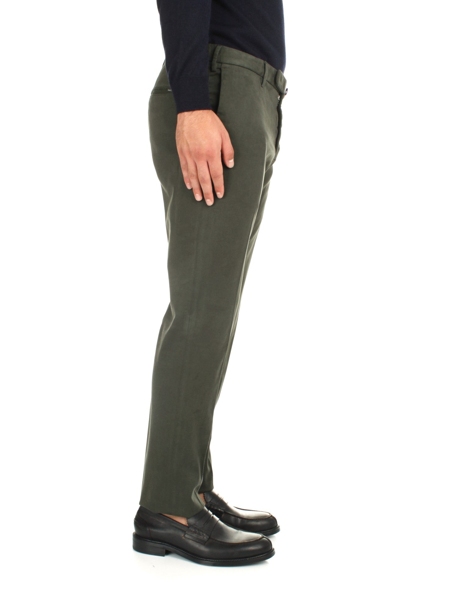 PANTALONI Verde Incotex