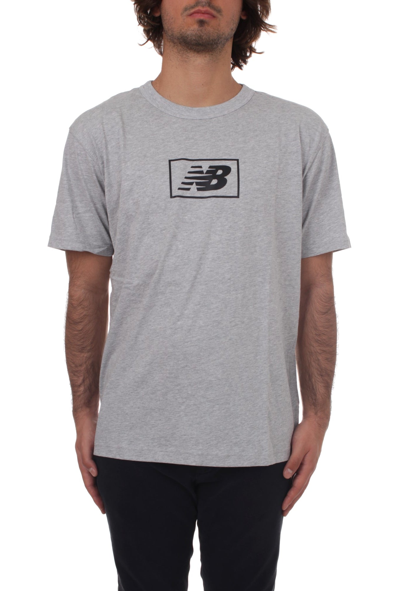 T-SHIRT Grigio New Balance