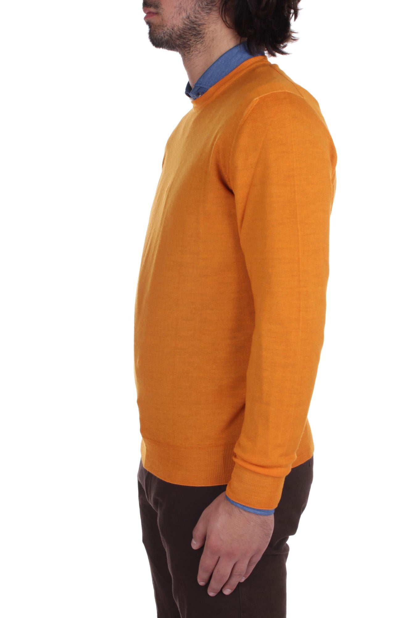 MAGLIE Arancione Fedeli Cashmere