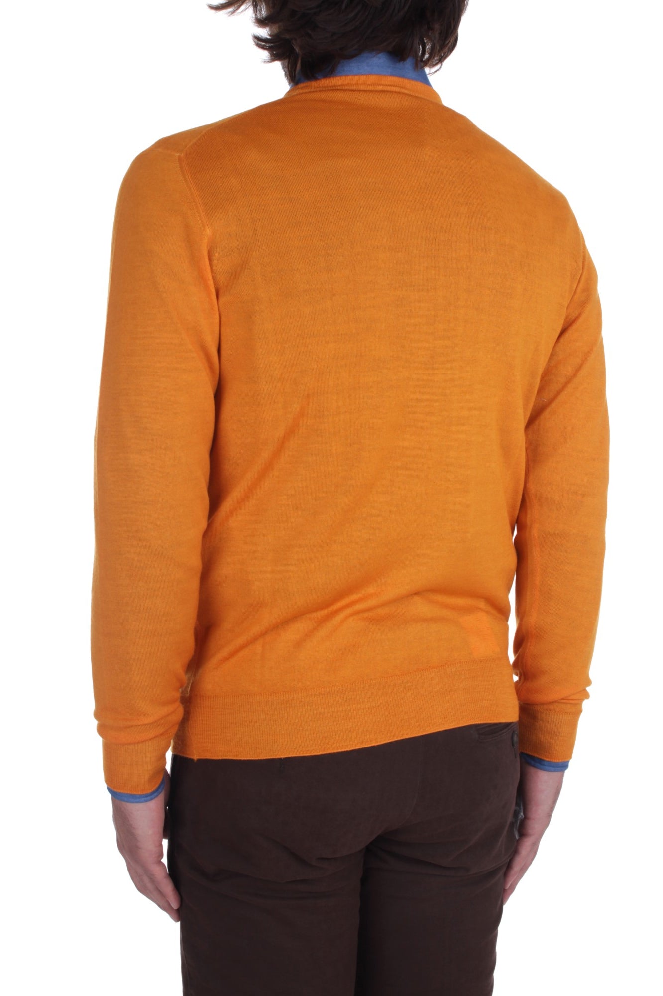 MAGLIE Arancione Fedeli Cashmere