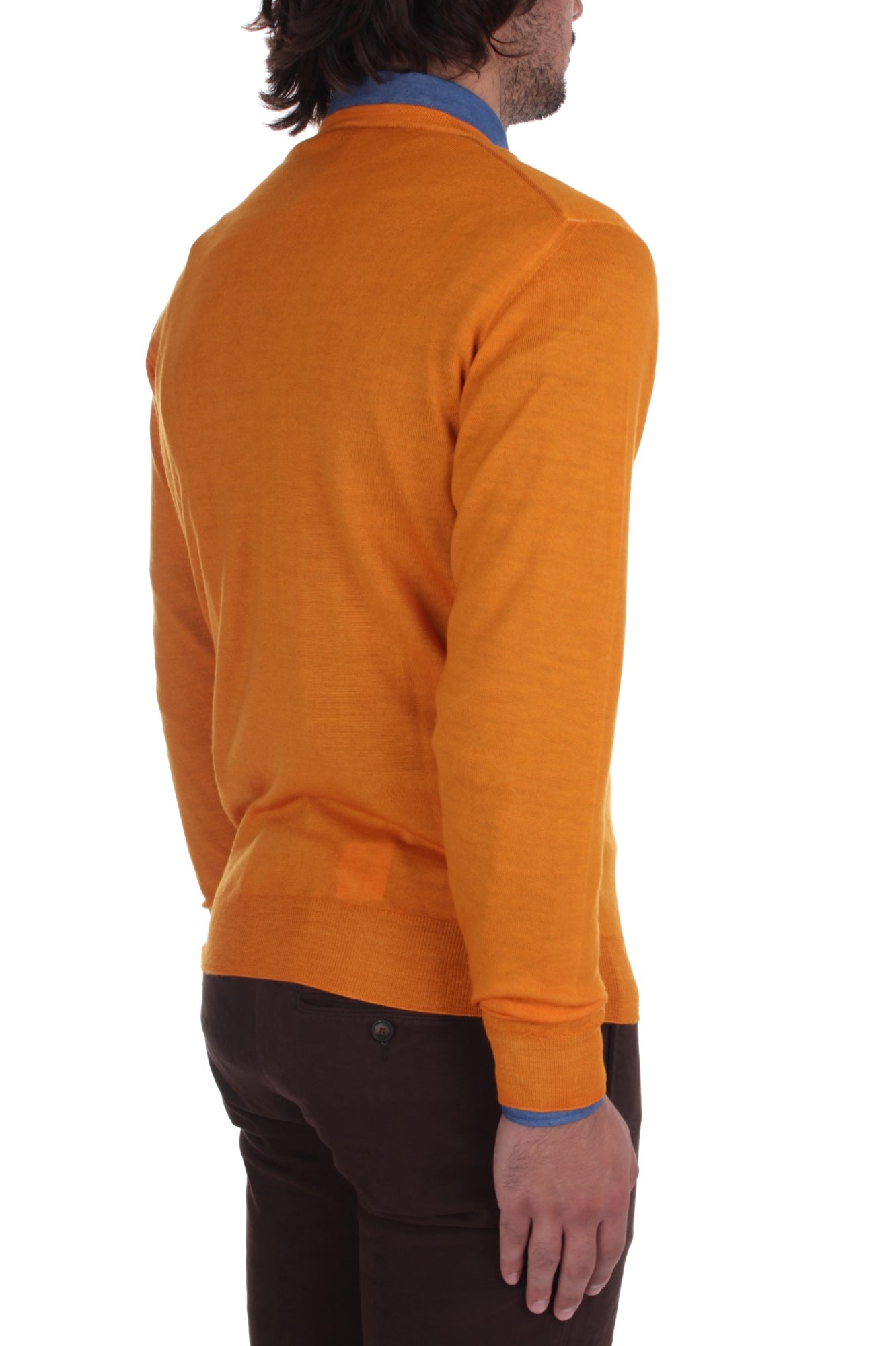 MAGLIE Arancione Fedeli Cashmere