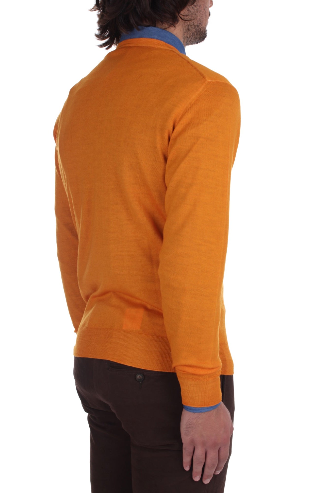 MAGLIE Arancione Fedeli Cashmere