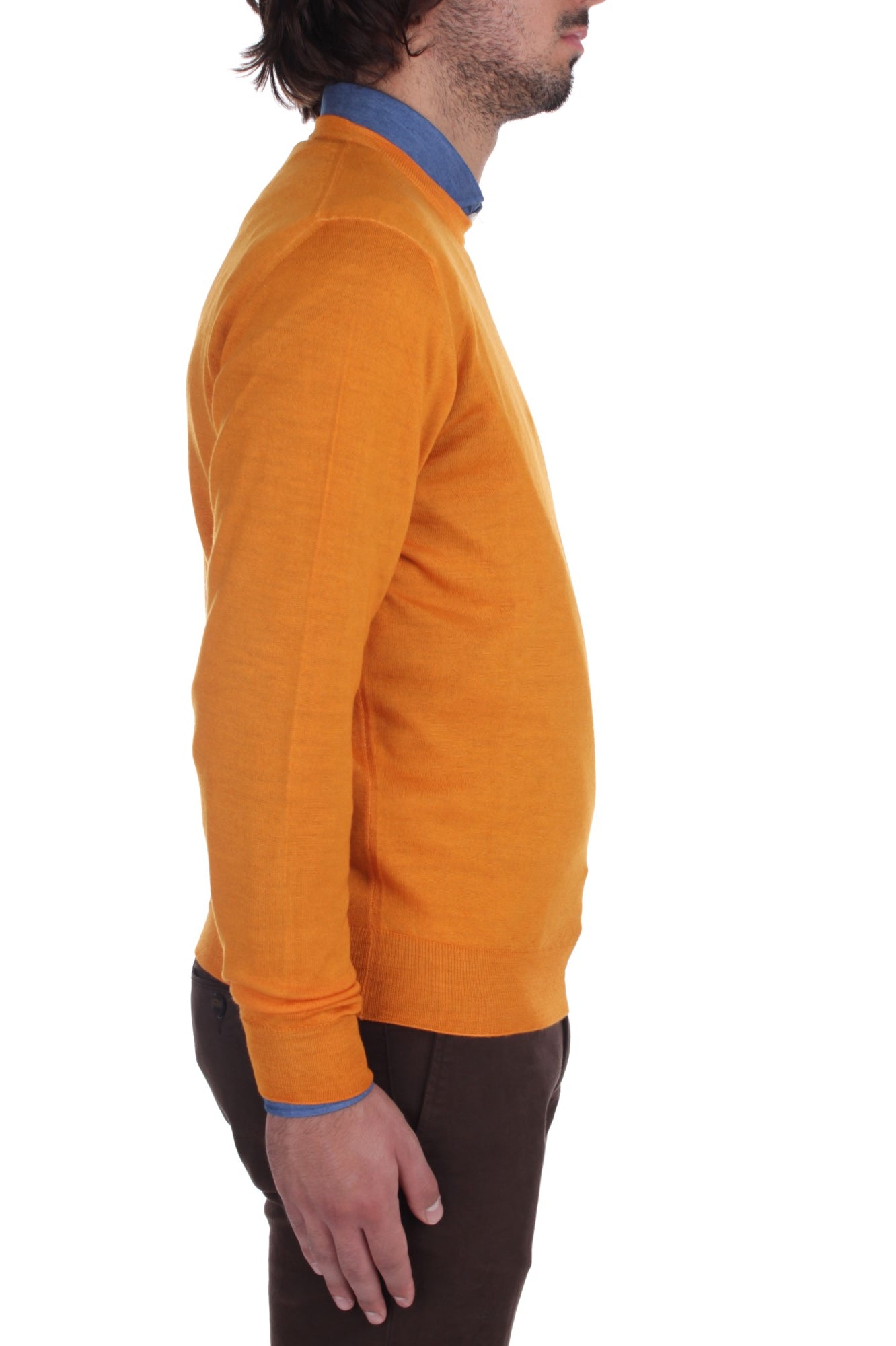 MAGLIE Arancione Fedeli Cashmere
