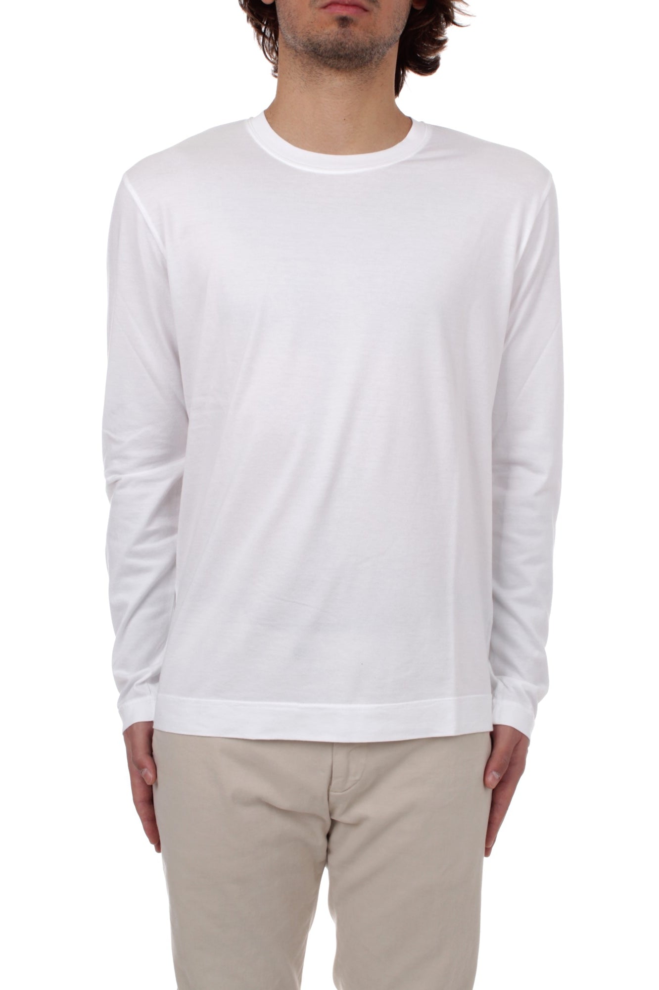 T-SHIRT Bianco Fedeli Cashmere