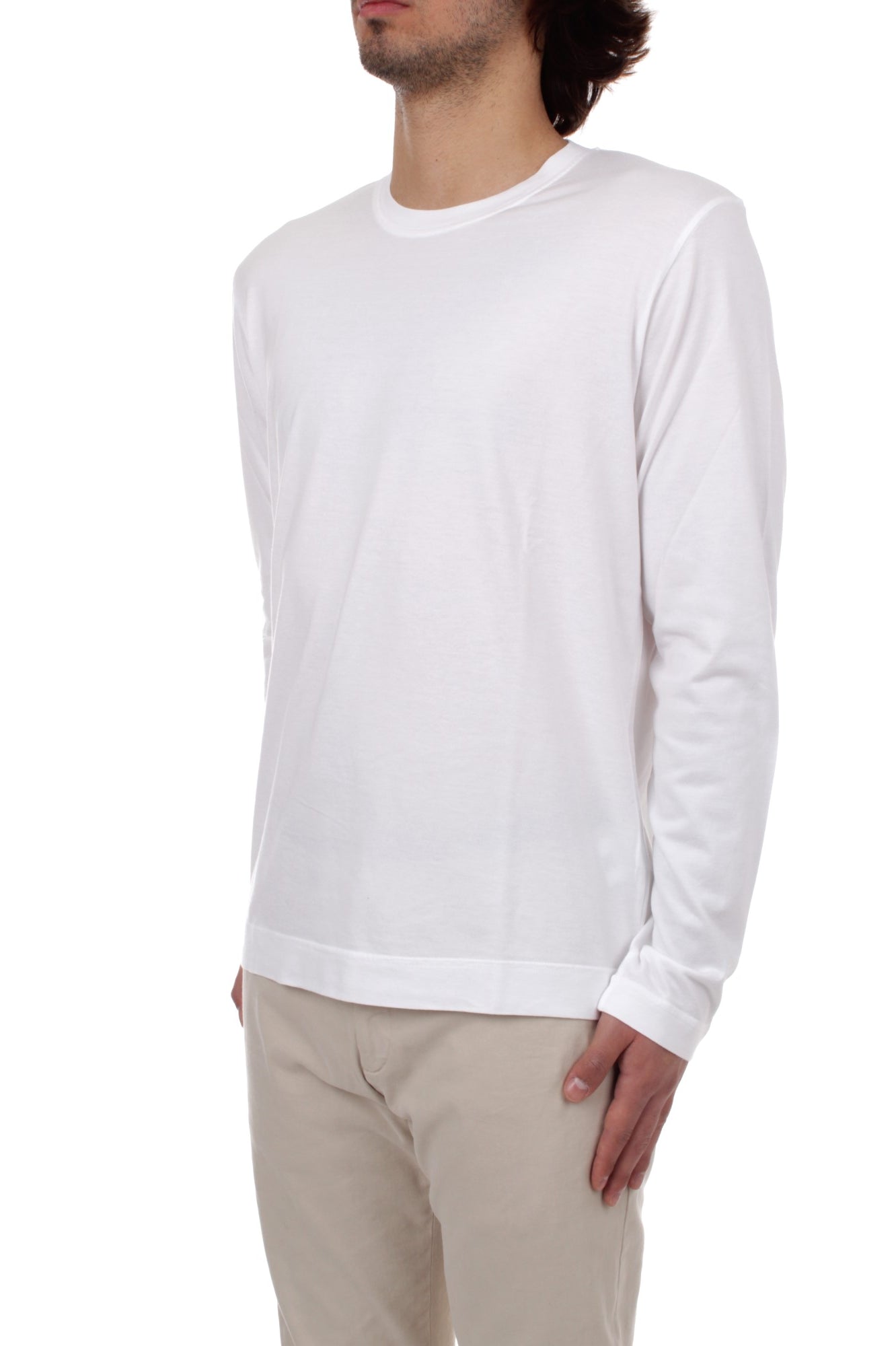 T-SHIRT Bianco Fedeli Cashmere