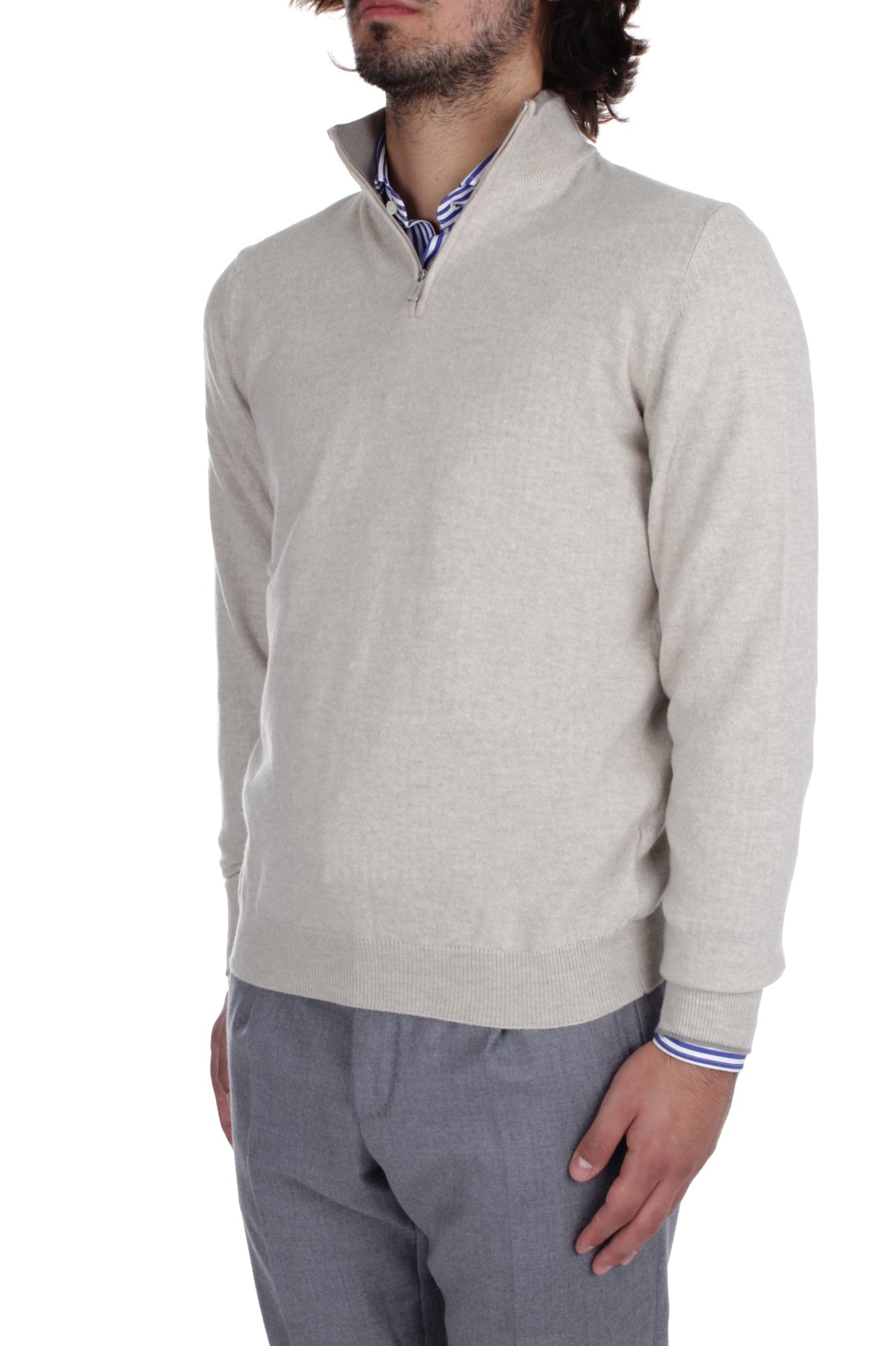 MAGLIE Beige Fedeli Cashmere