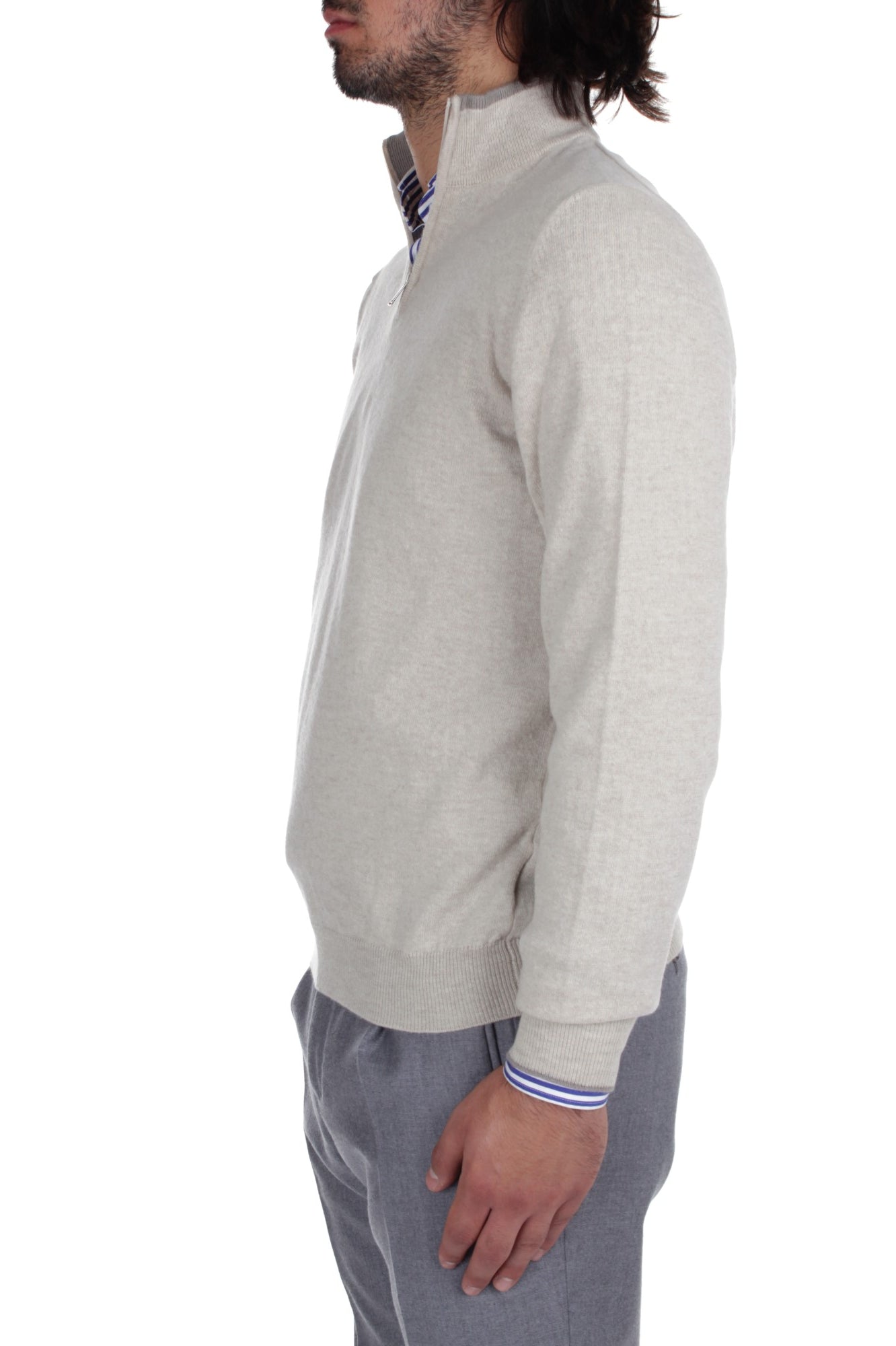 MAGLIE Beige Fedeli Cashmere