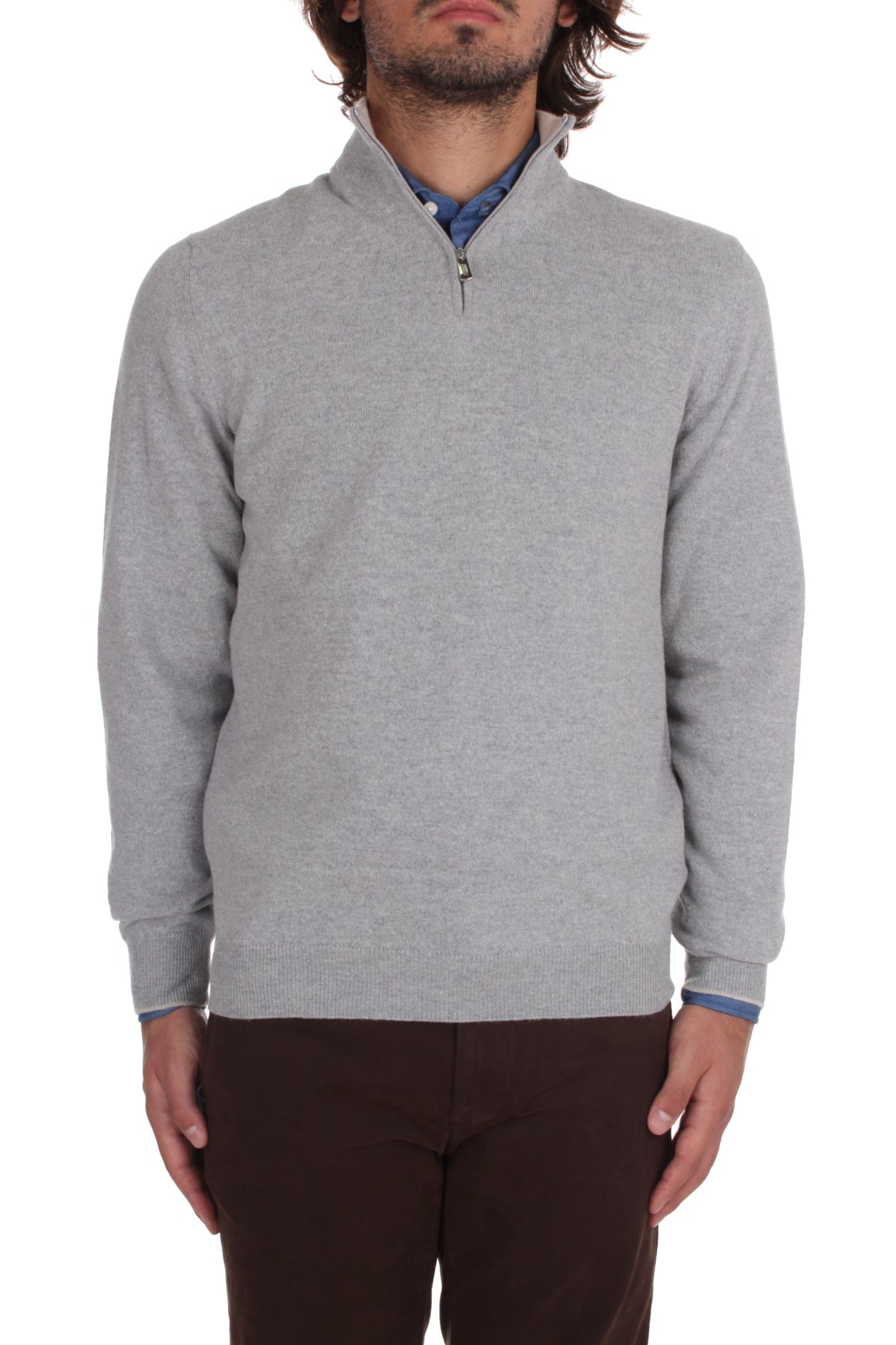 MAGLIE Grigio Fedeli Cashmere