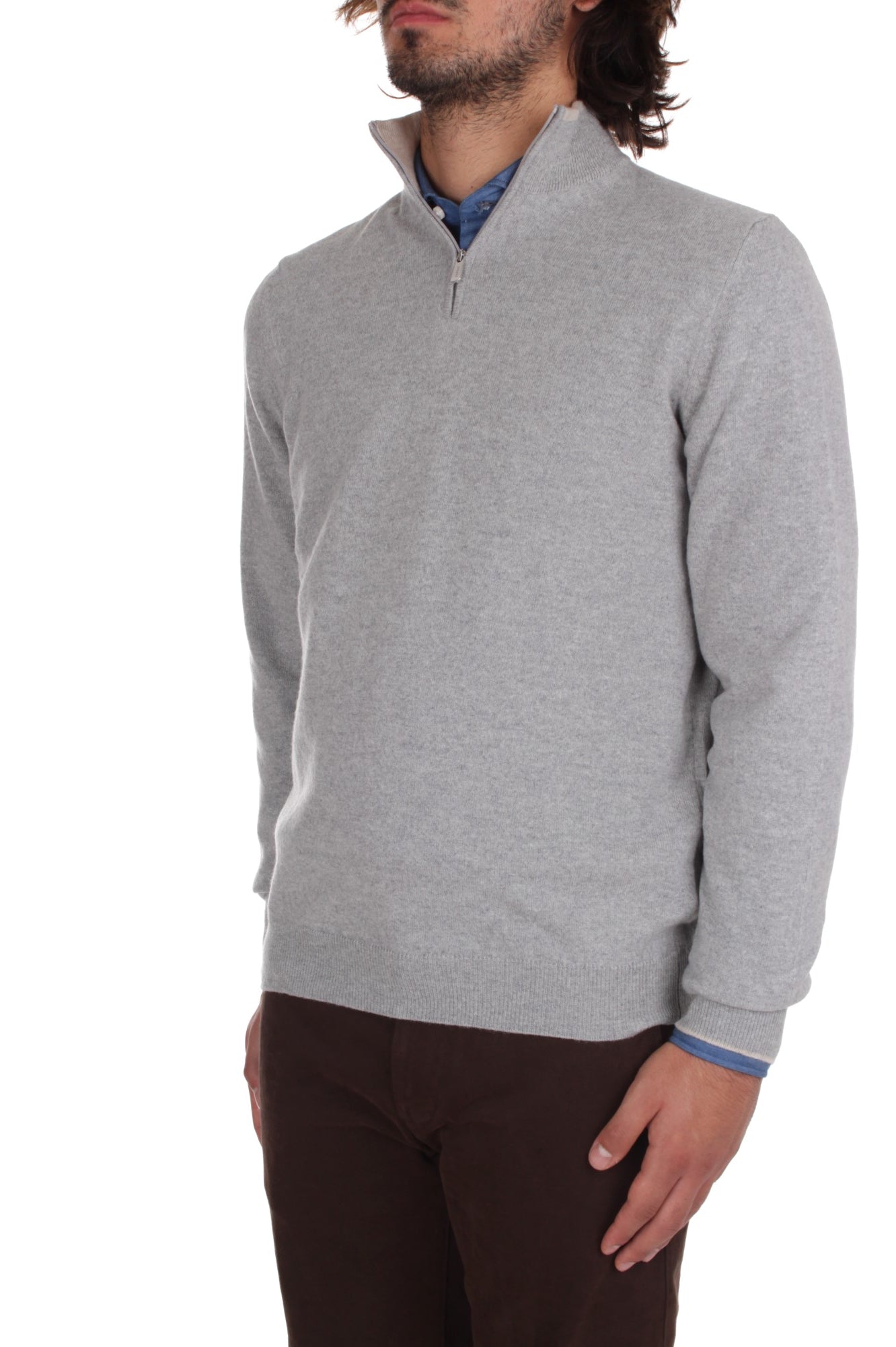 MAGLIE Grigio Fedeli Cashmere