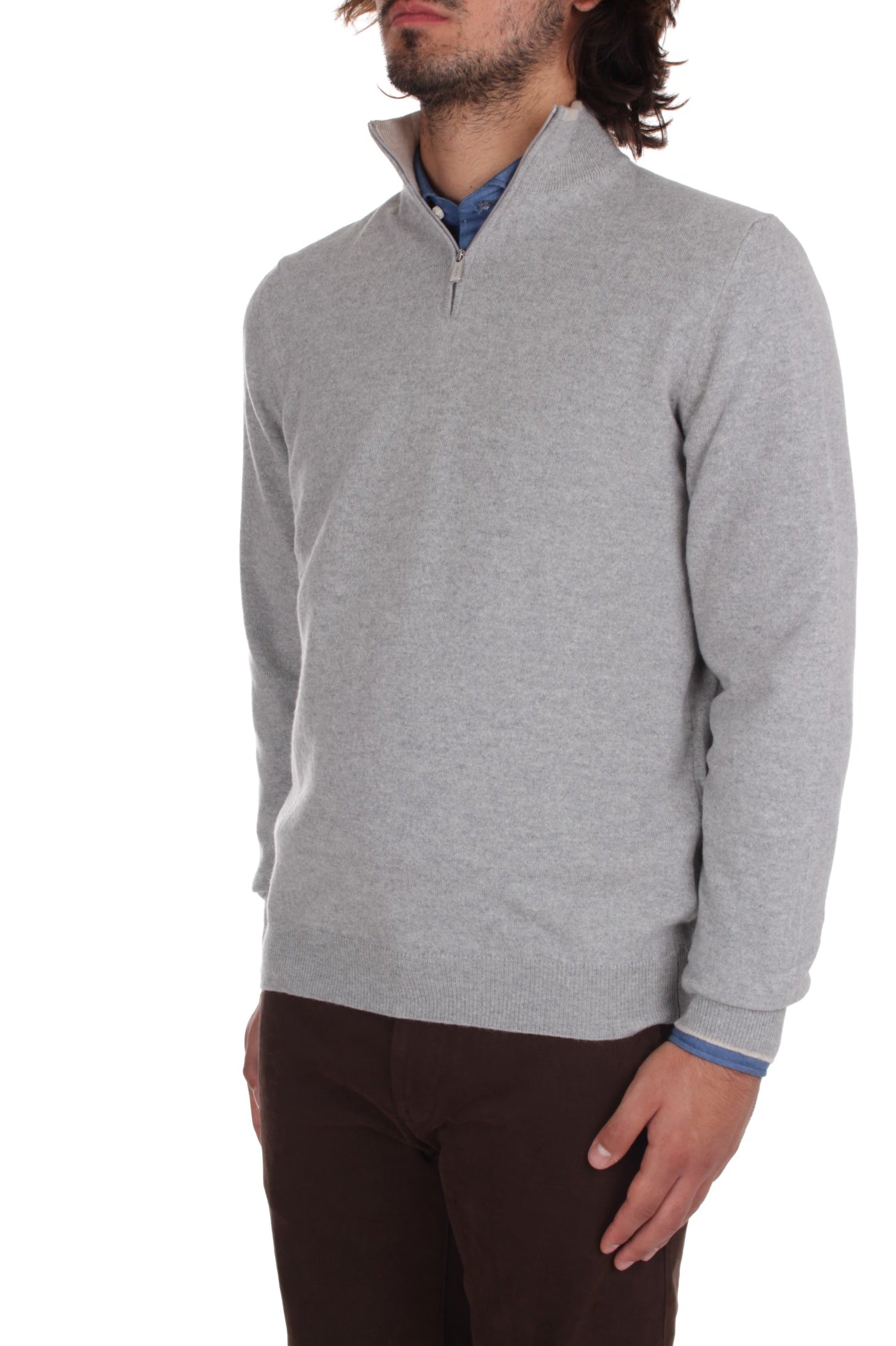 MAGLIE Grigio Fedeli Cashmere