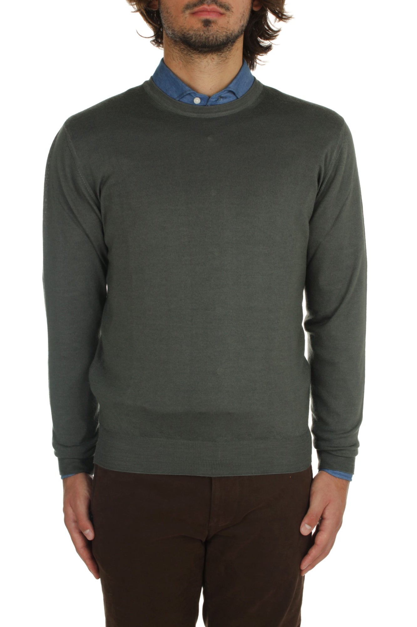 MAGLIE Verde Fedeli Cashmere