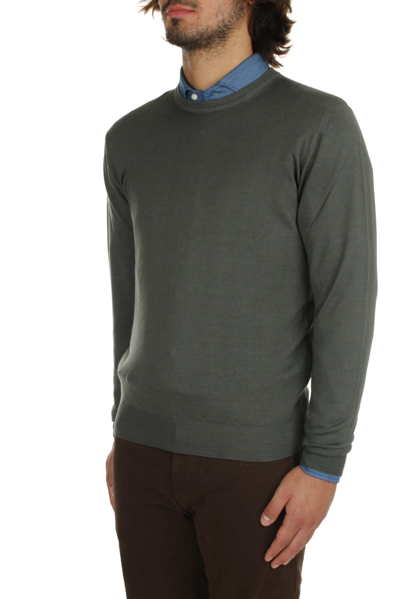 MAGLIE Verde Fedeli Cashmere