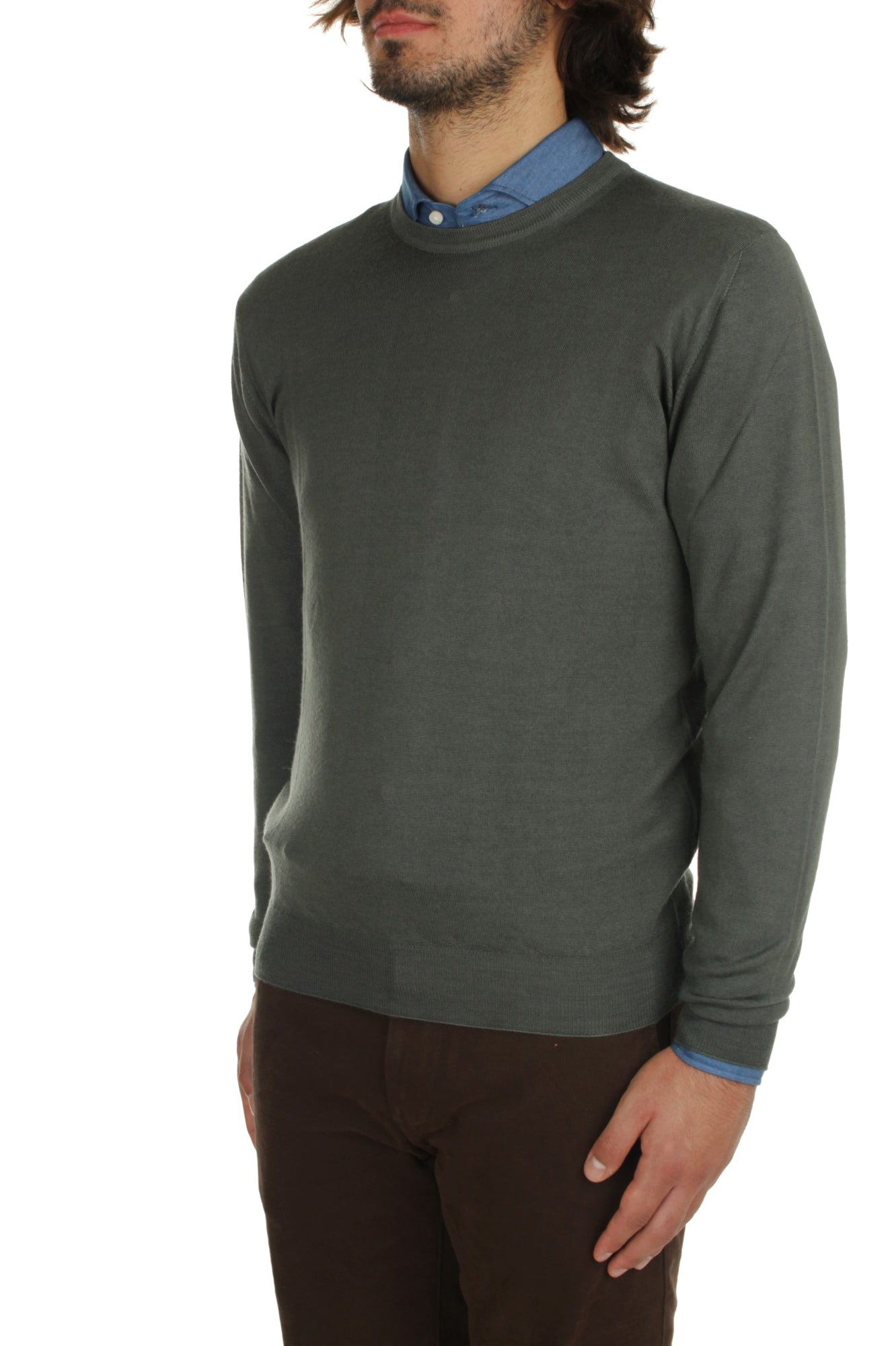 MAGLIE Verde Fedeli Cashmere