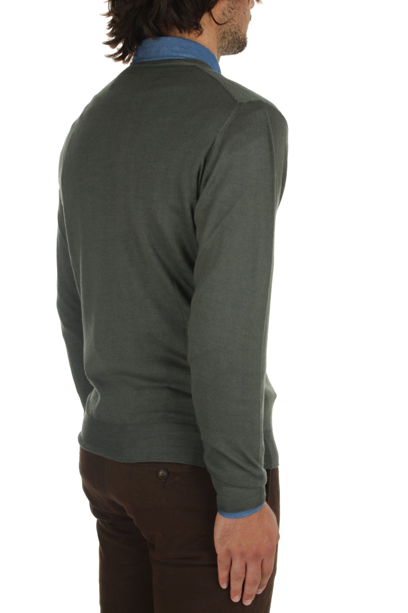 MAGLIE Verde Fedeli Cashmere