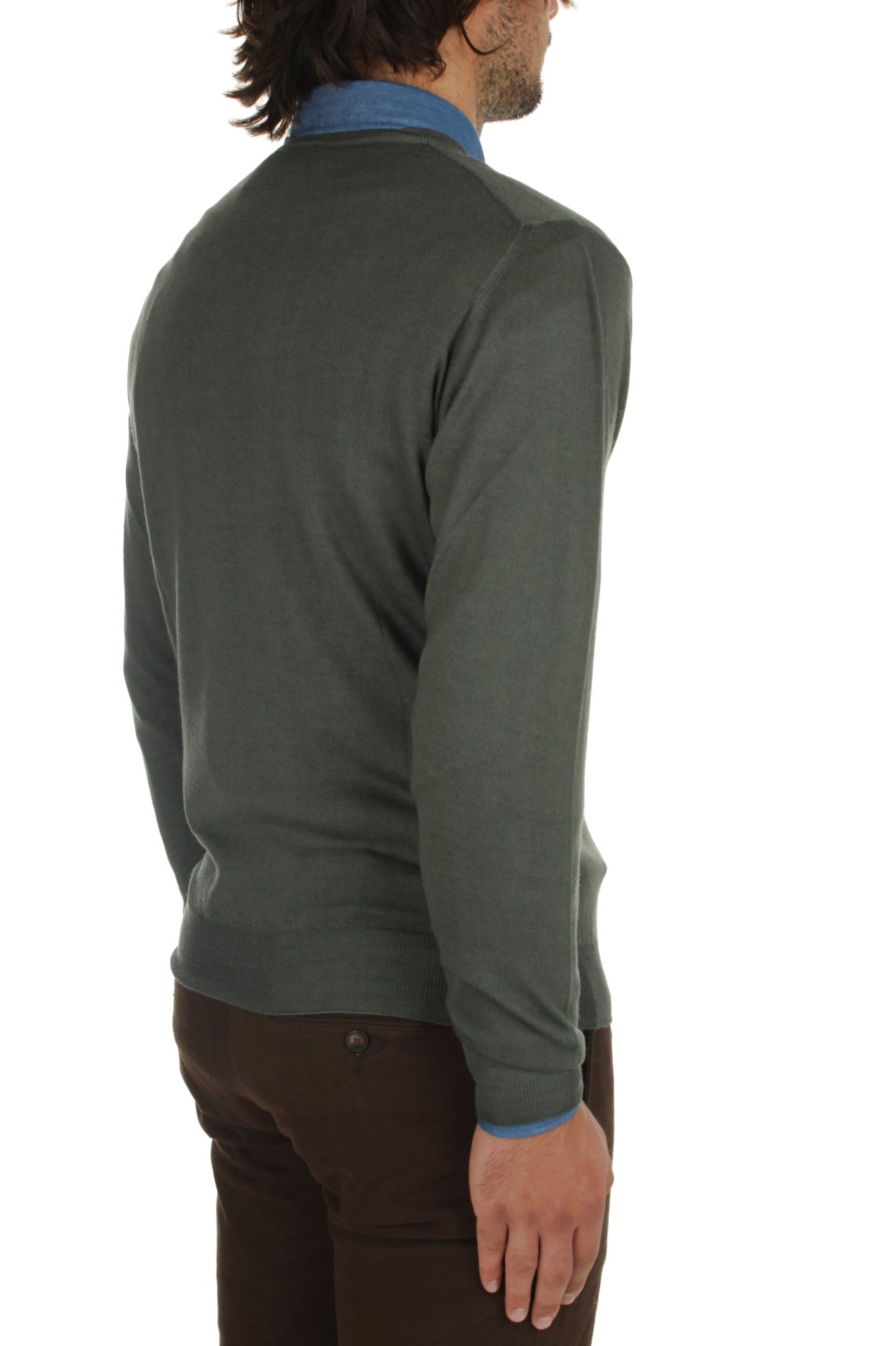 MAGLIE Verde Fedeli Cashmere