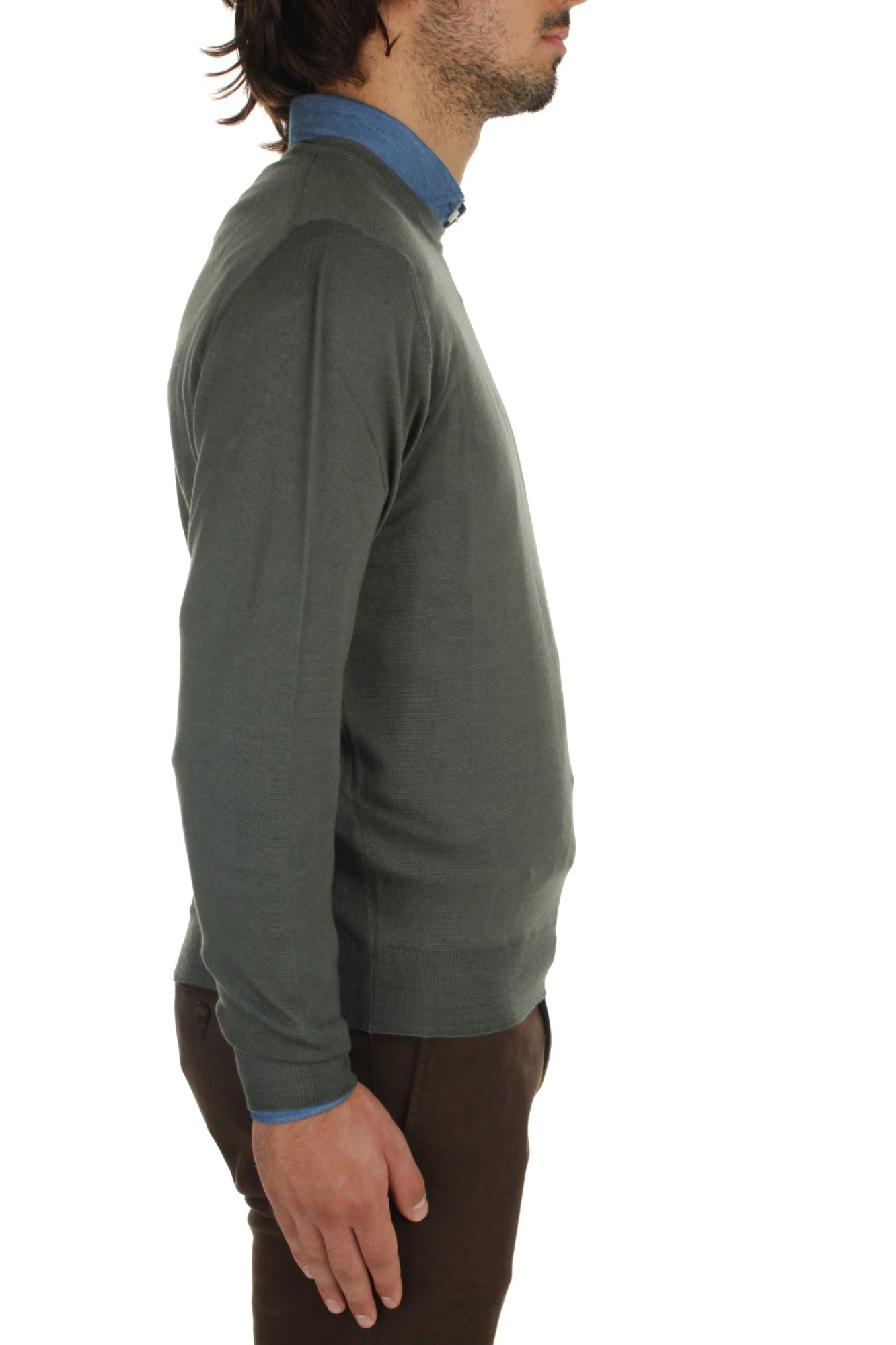 MAGLIE Verde Fedeli Cashmere