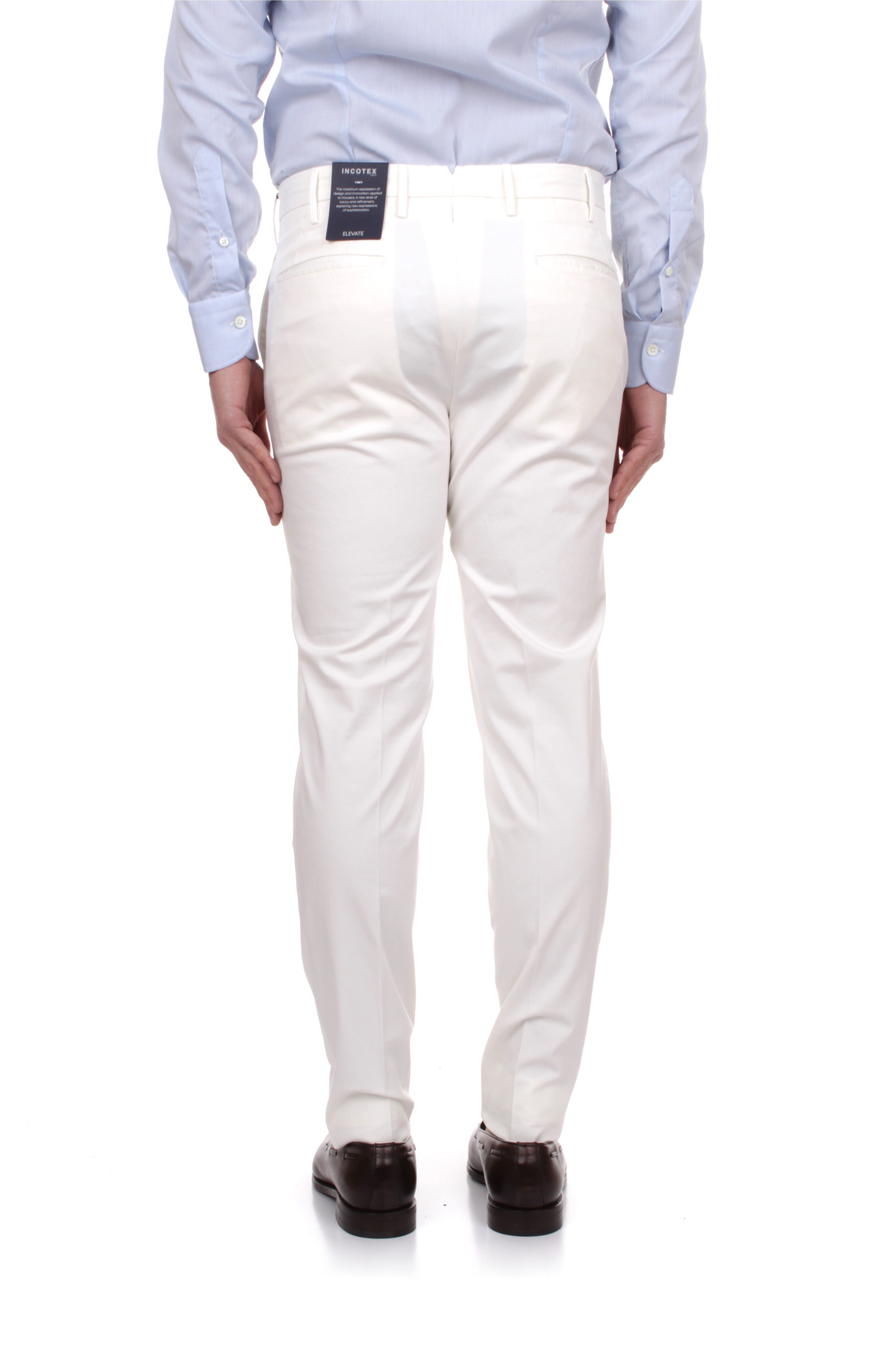 PANTALONI Bianco Incotex