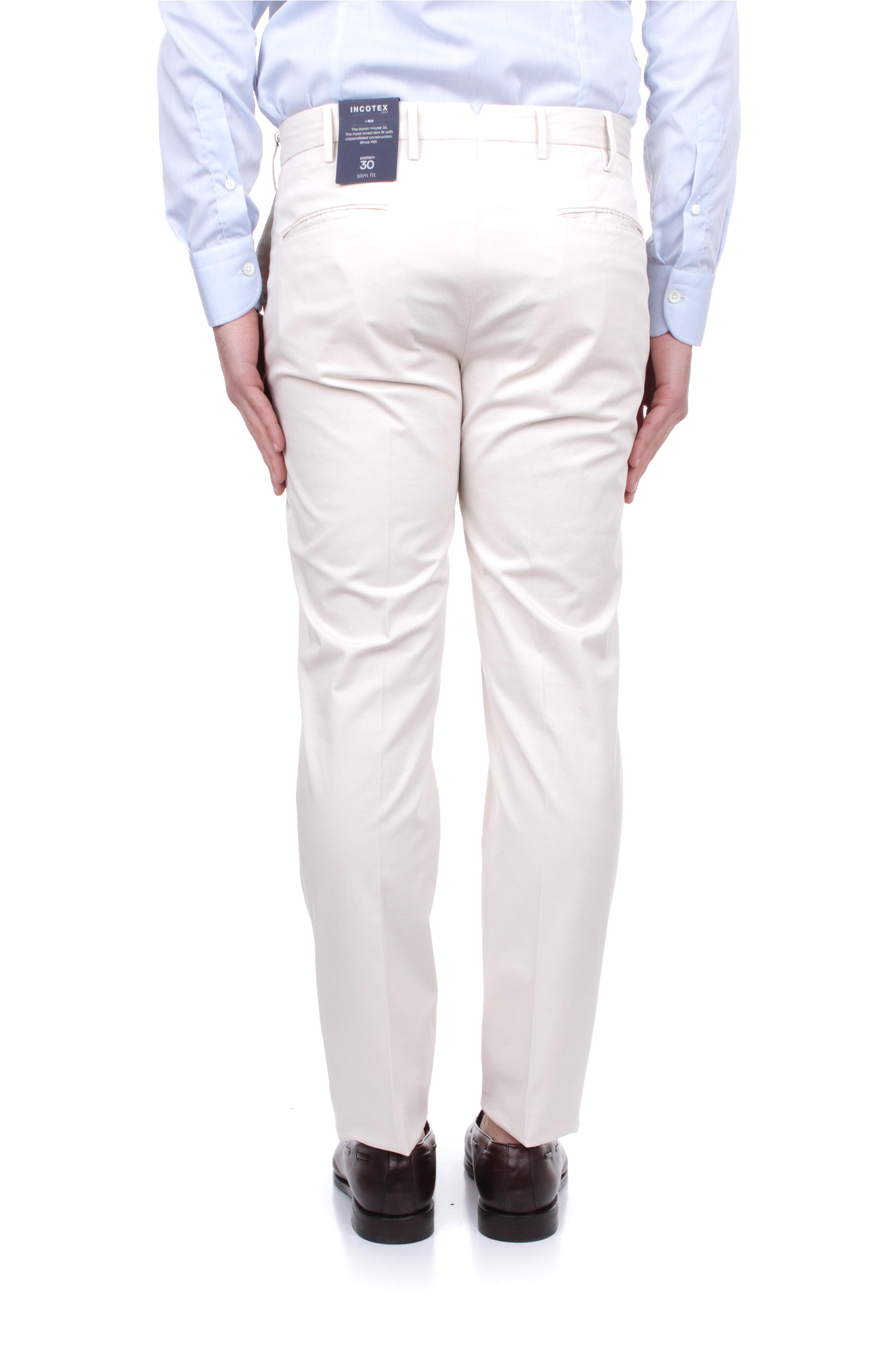 PANTALONI Bianco Incotex