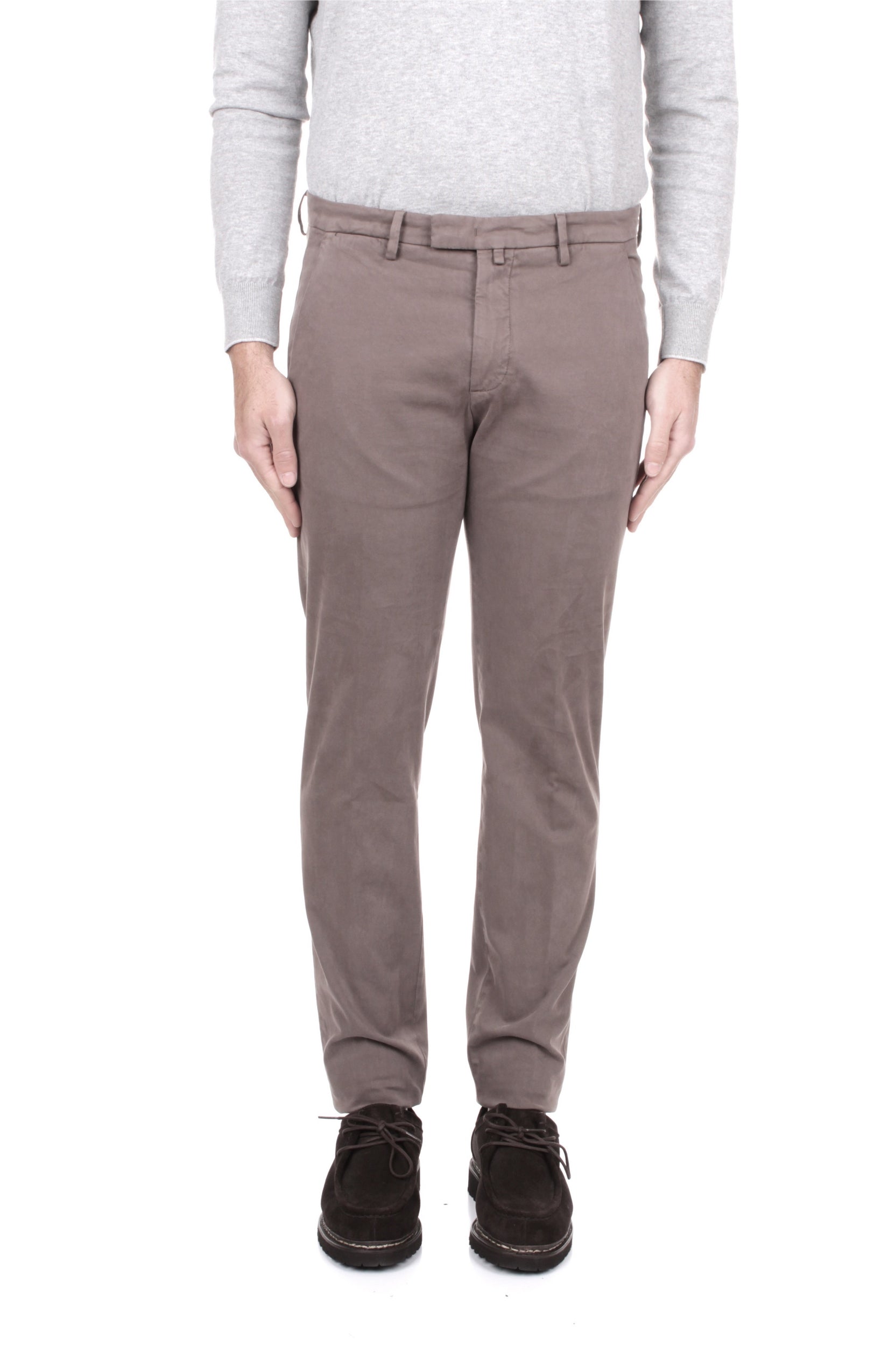 PANTALONI Marrone Briglia