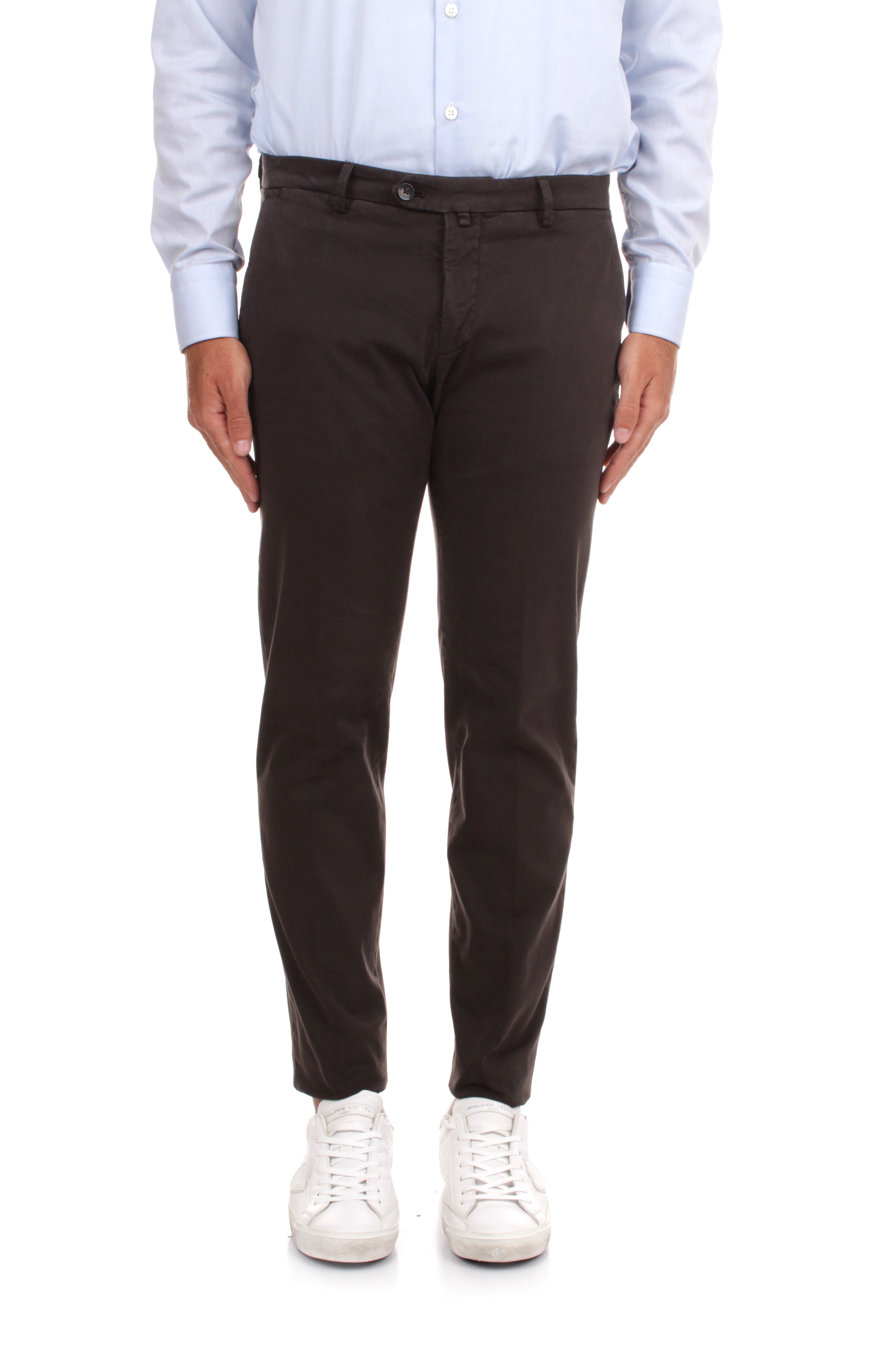 PANTALONI Marrone Briglia