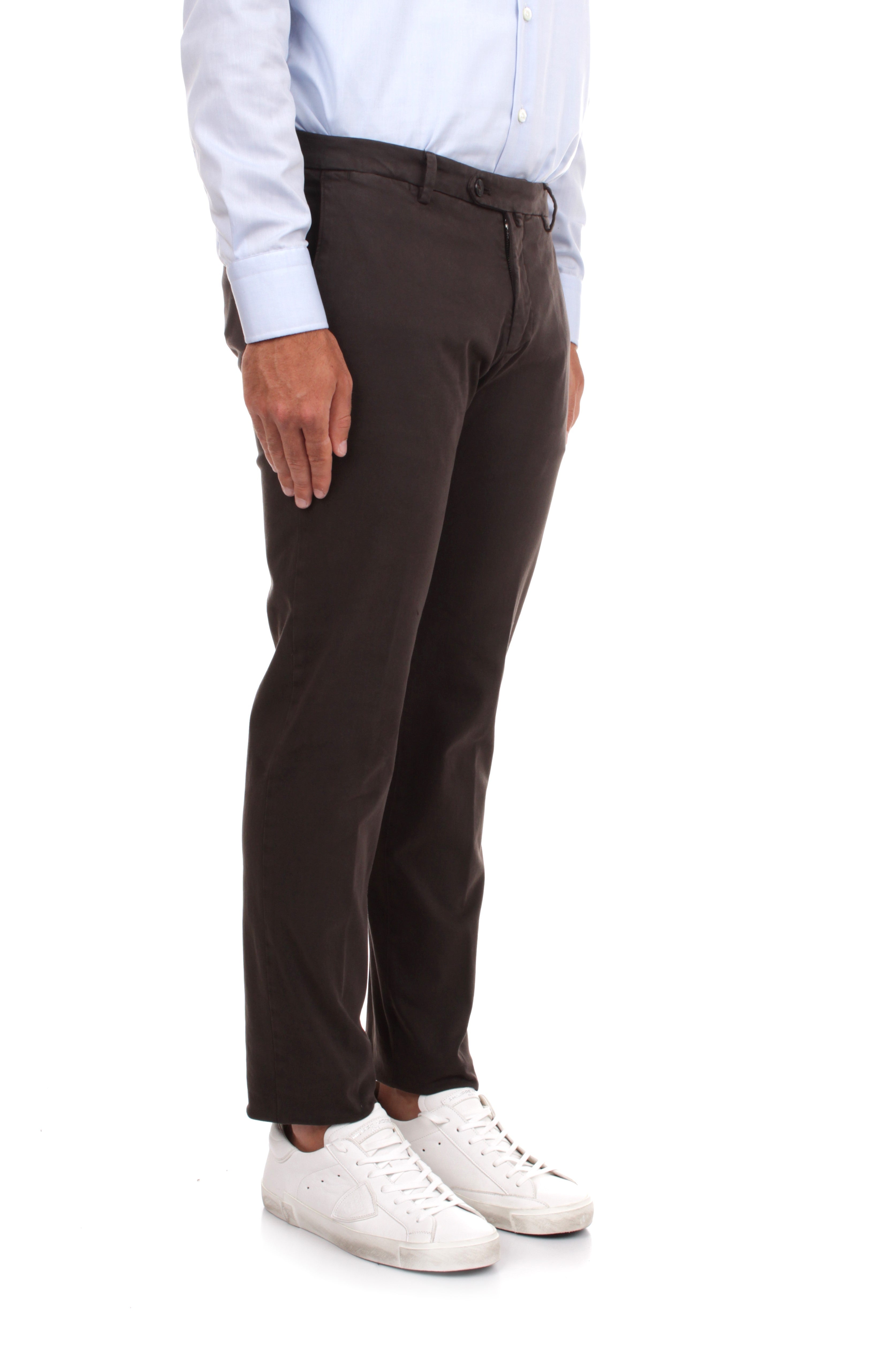 PANTALONI Marrone Briglia