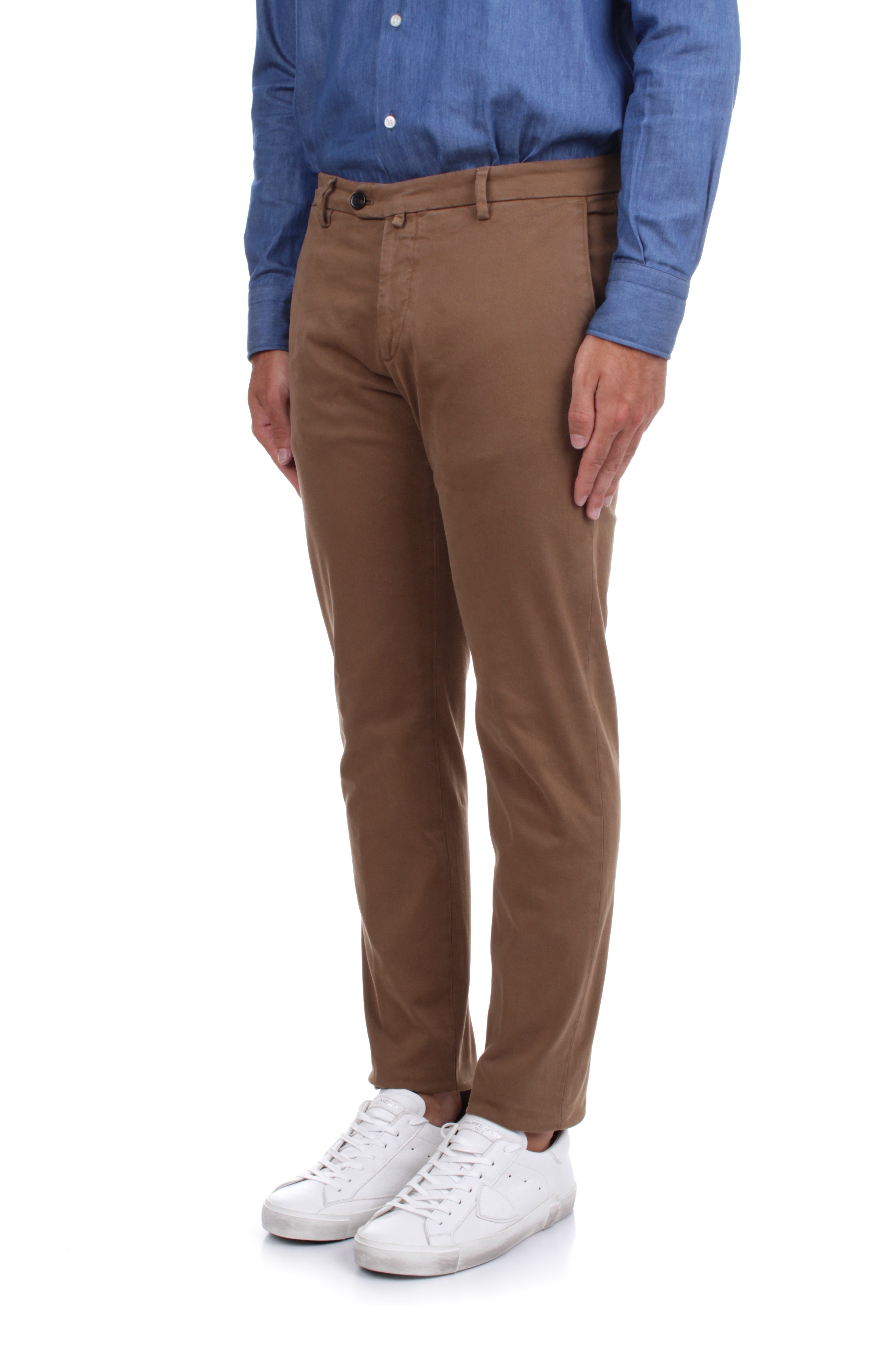 PANTALONI Marrone Briglia