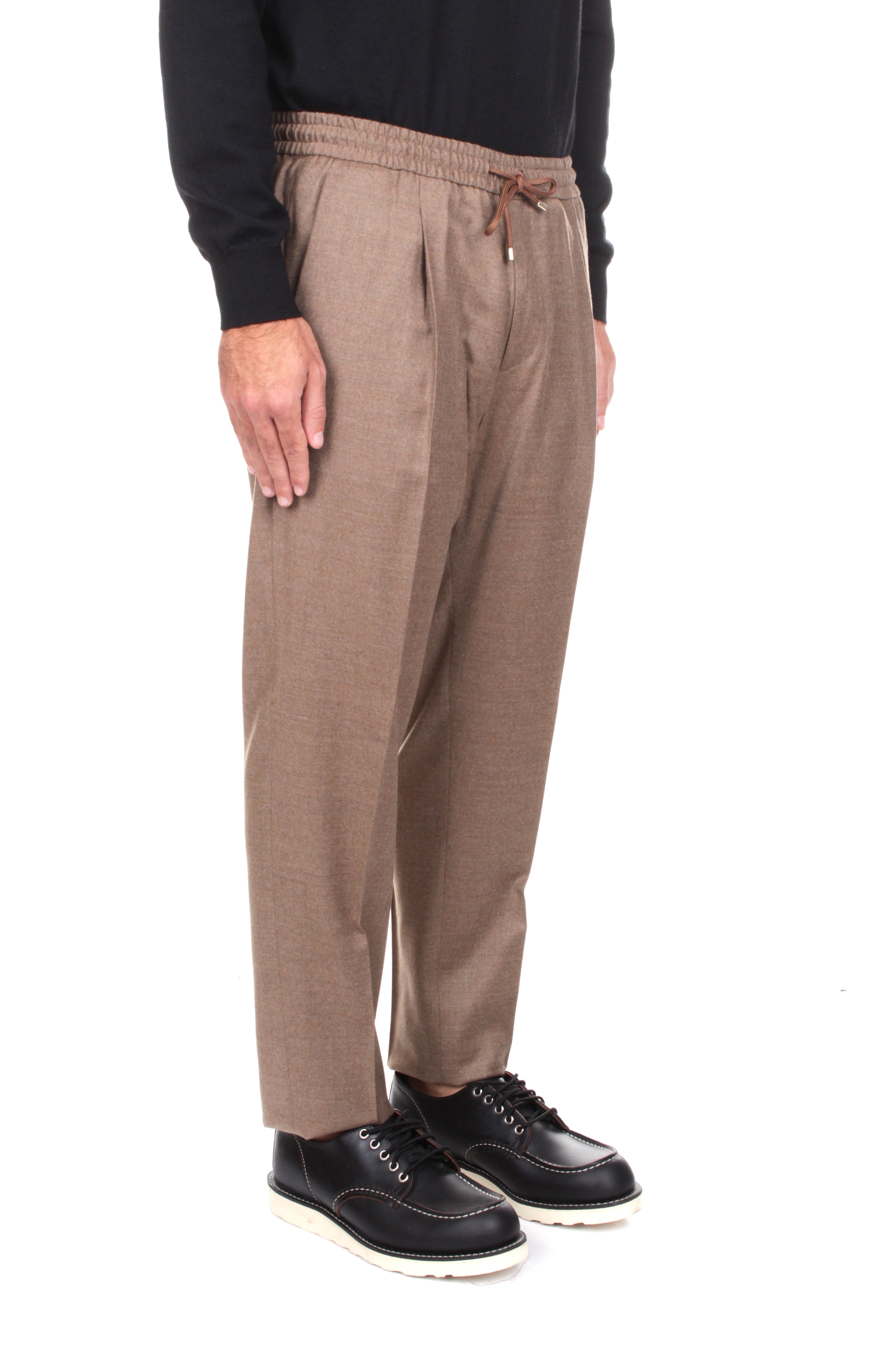PANTALONI Marrone Briglia