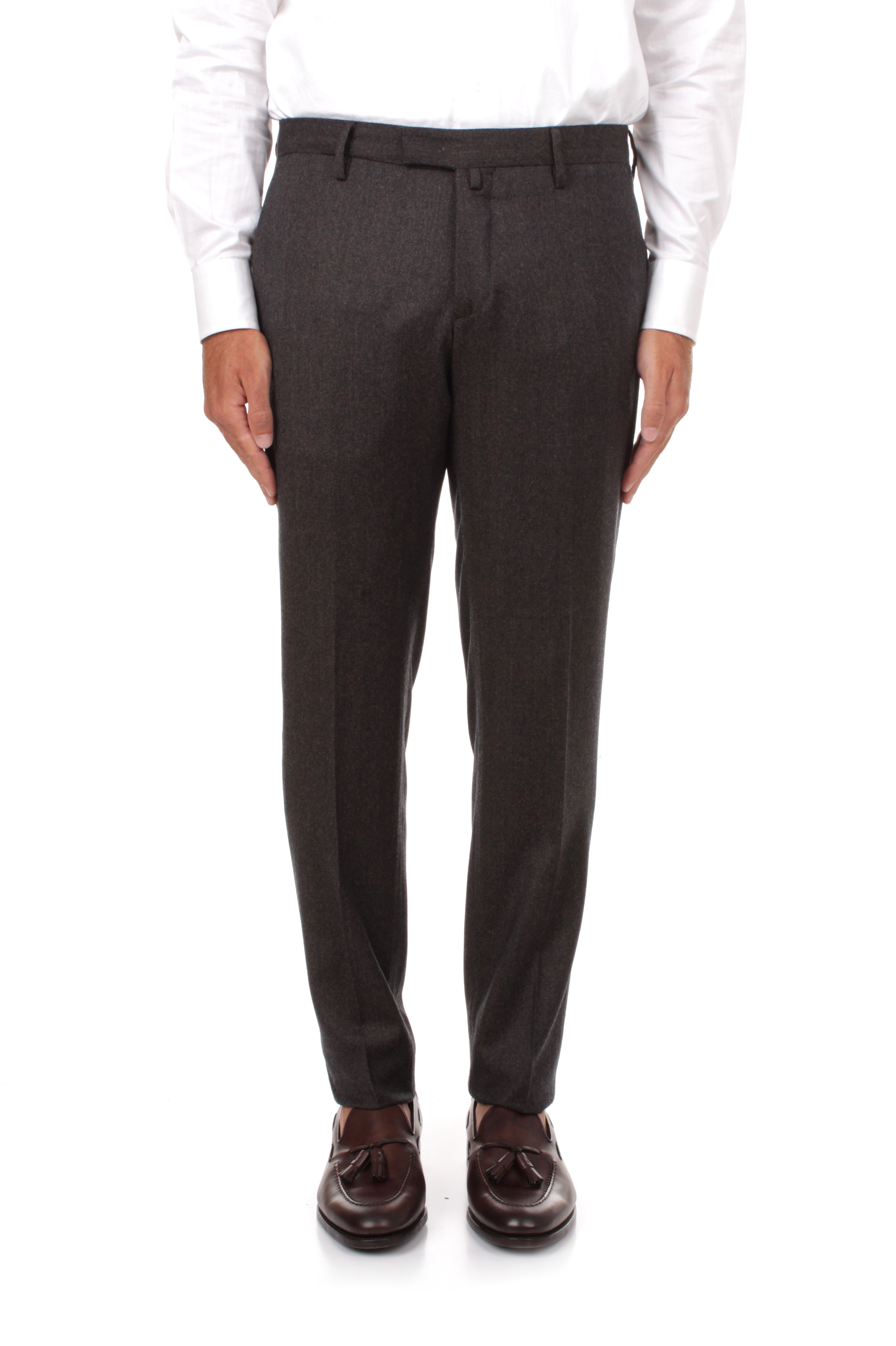 PANTALONI Marrone Briglia