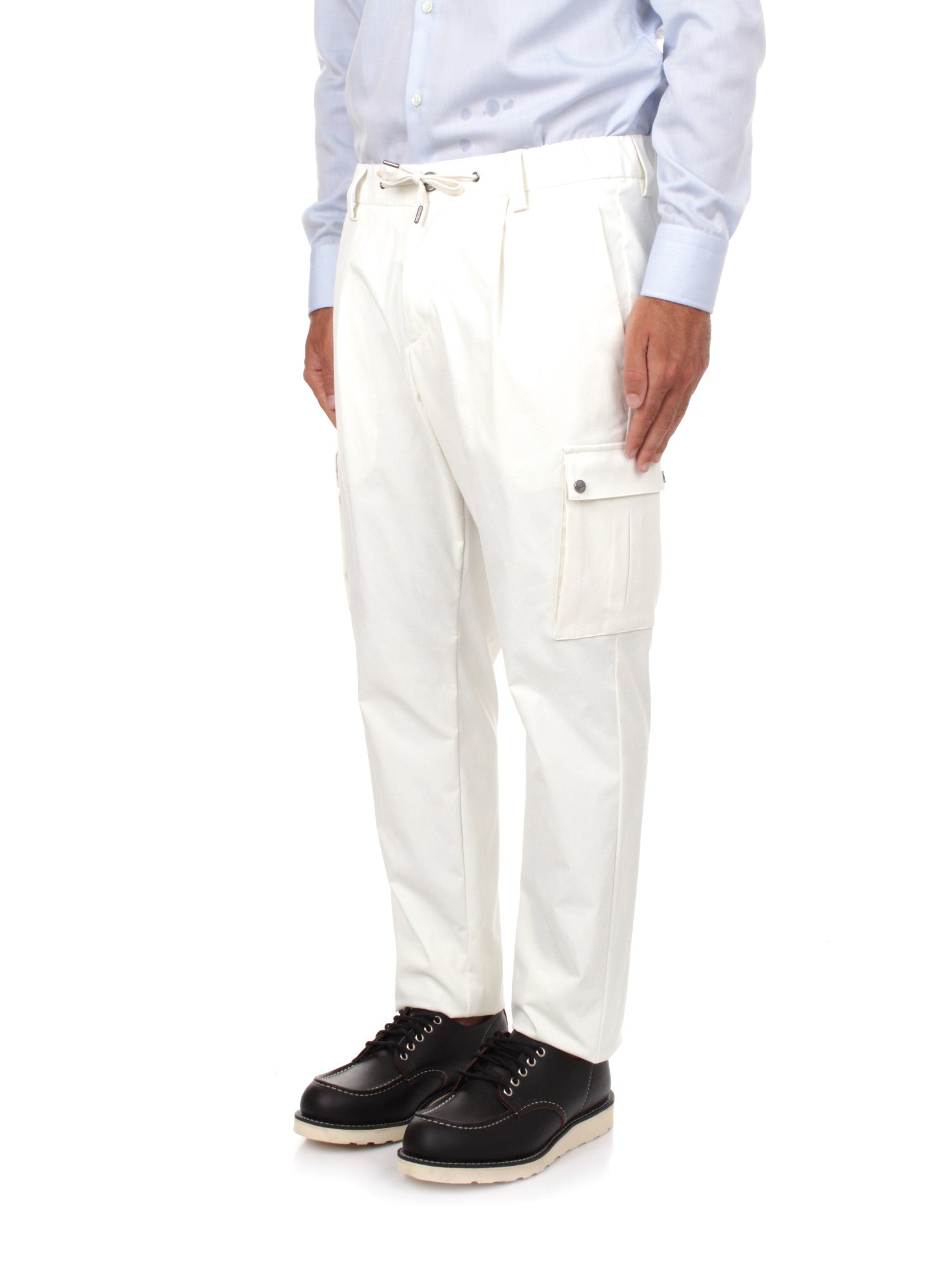 PANTALONI Bianco Herno
