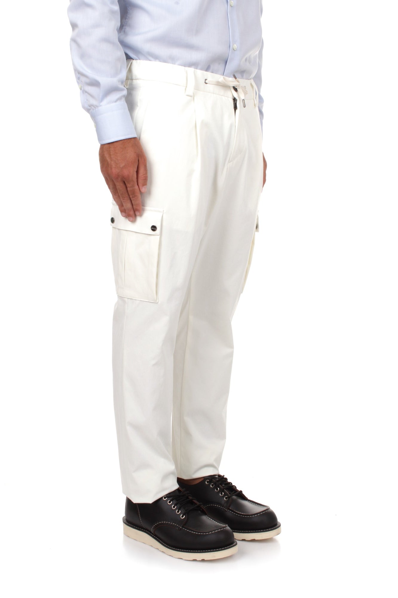 PANTALONI Bianco Herno