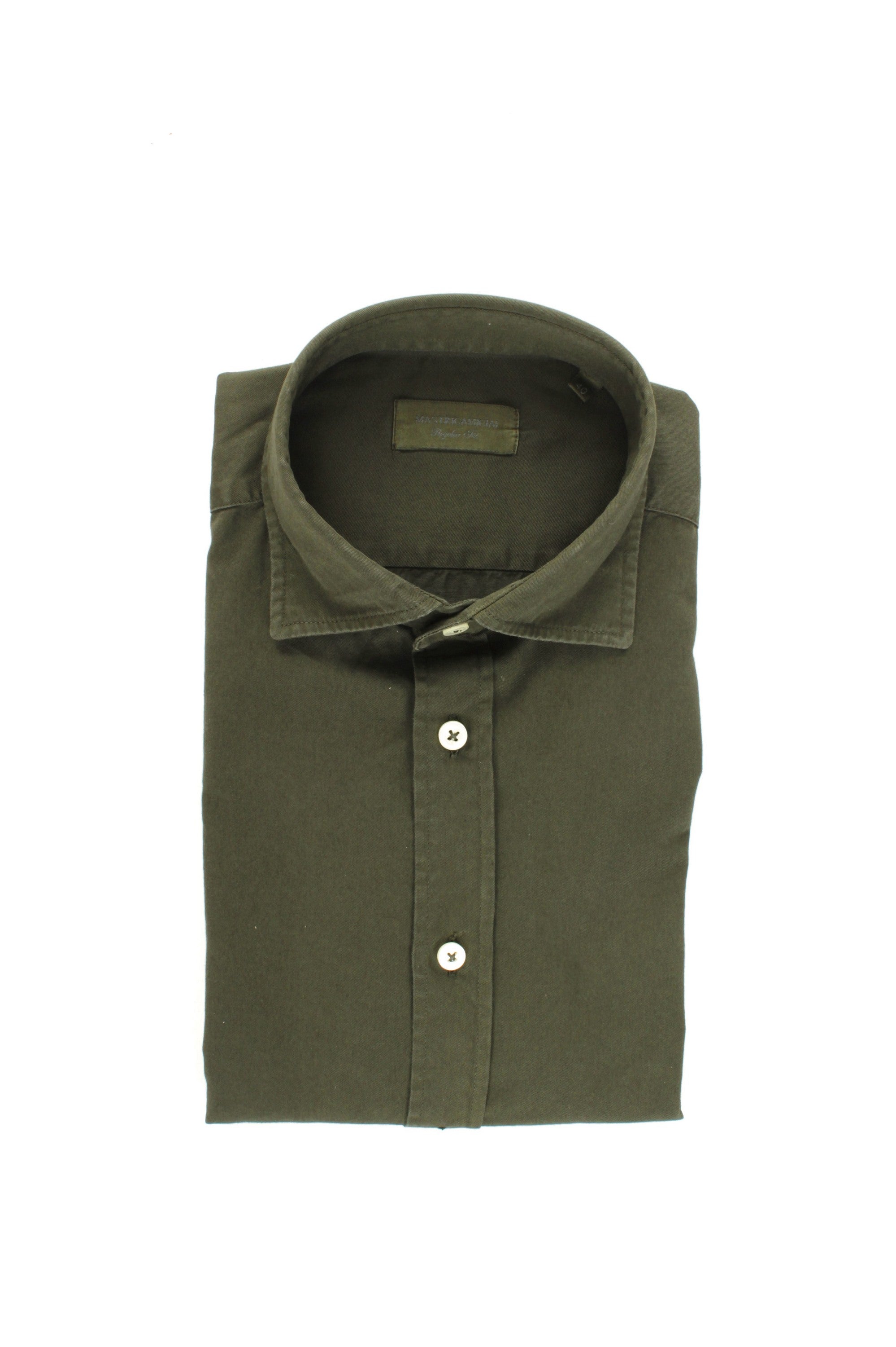 CAMICIE Verde Mastricamiciai