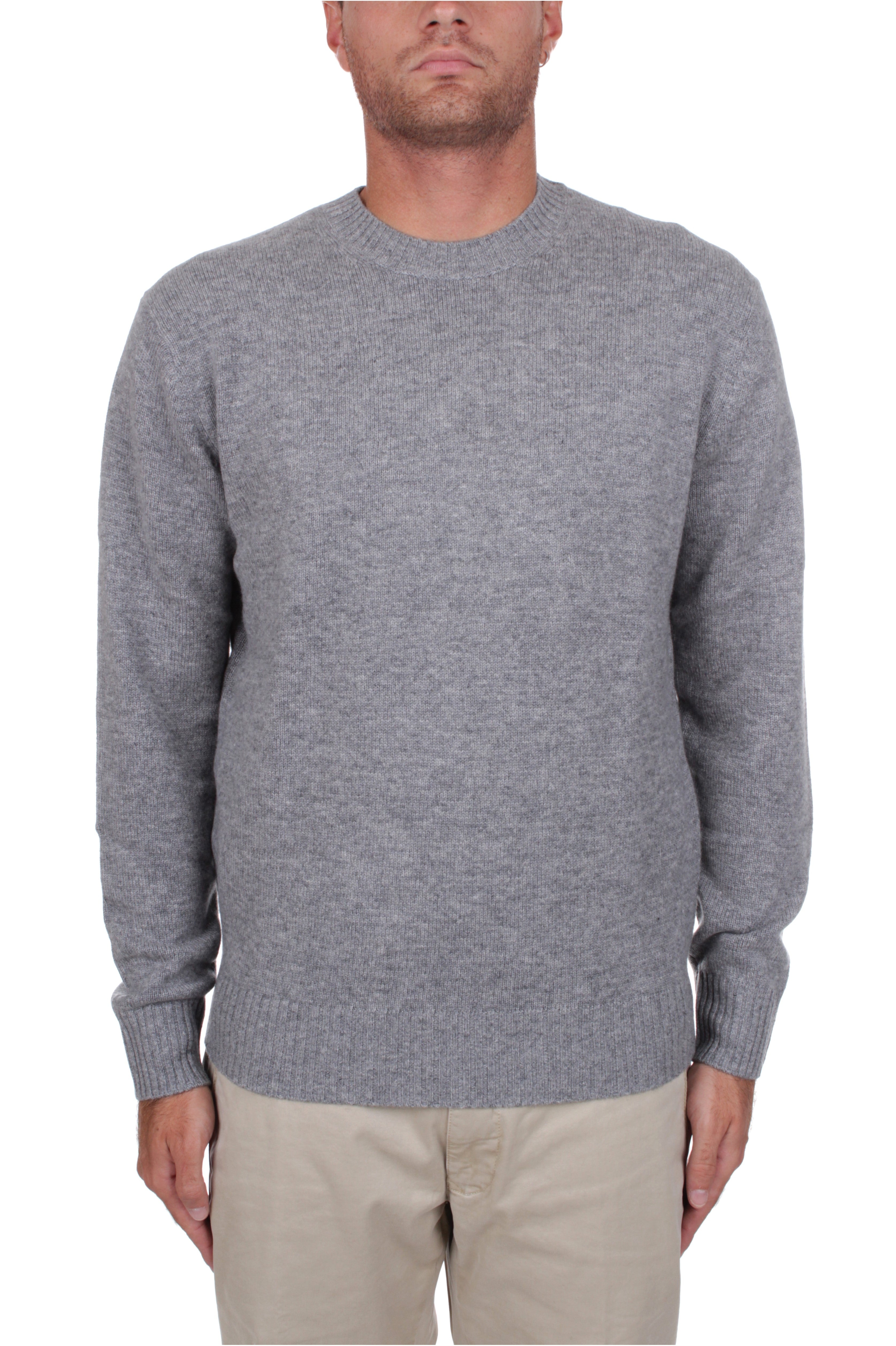 MAGLIE Grigio Bramani Cashmere