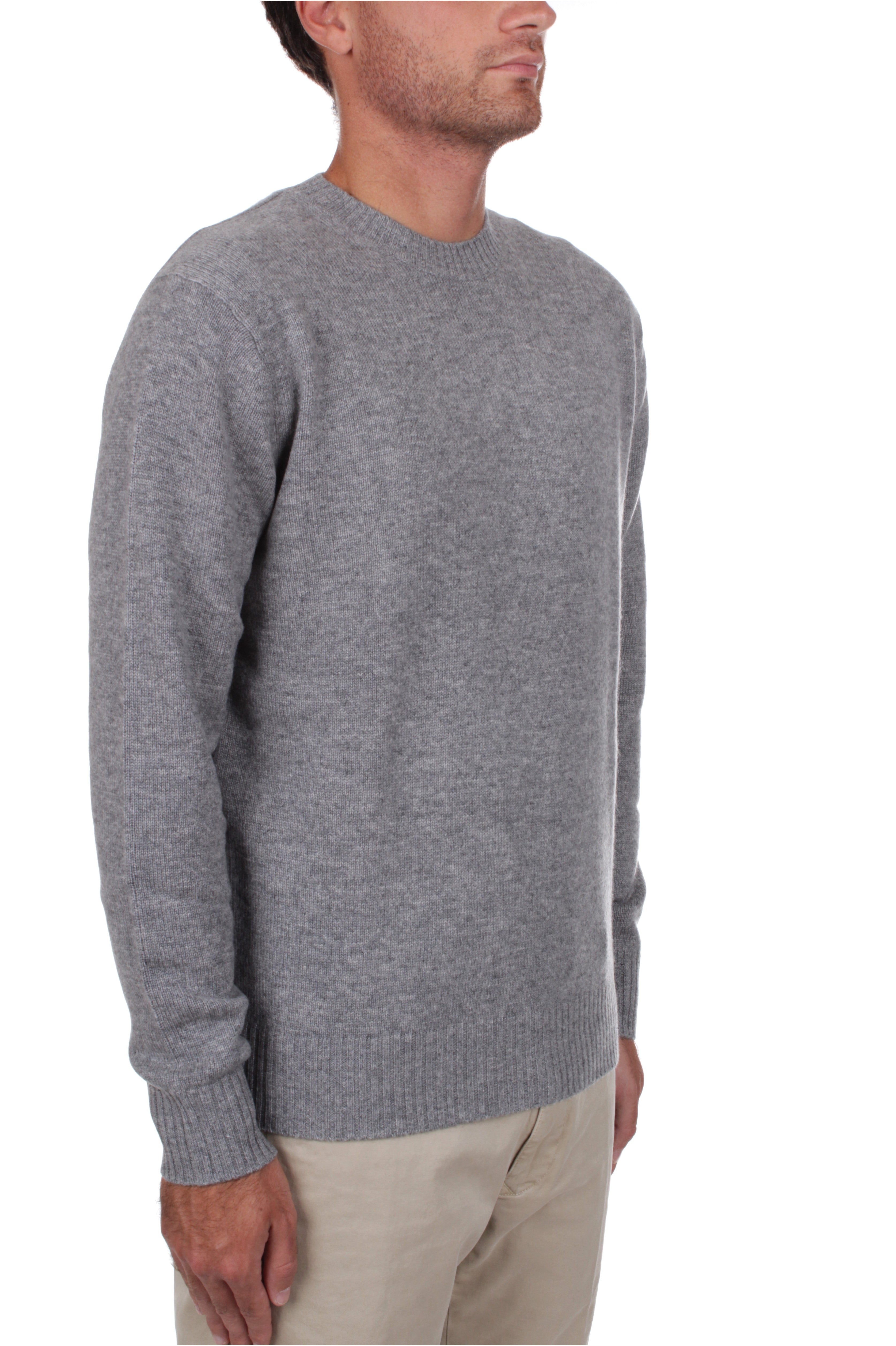 MAGLIE Grigio Bramani Cashmere