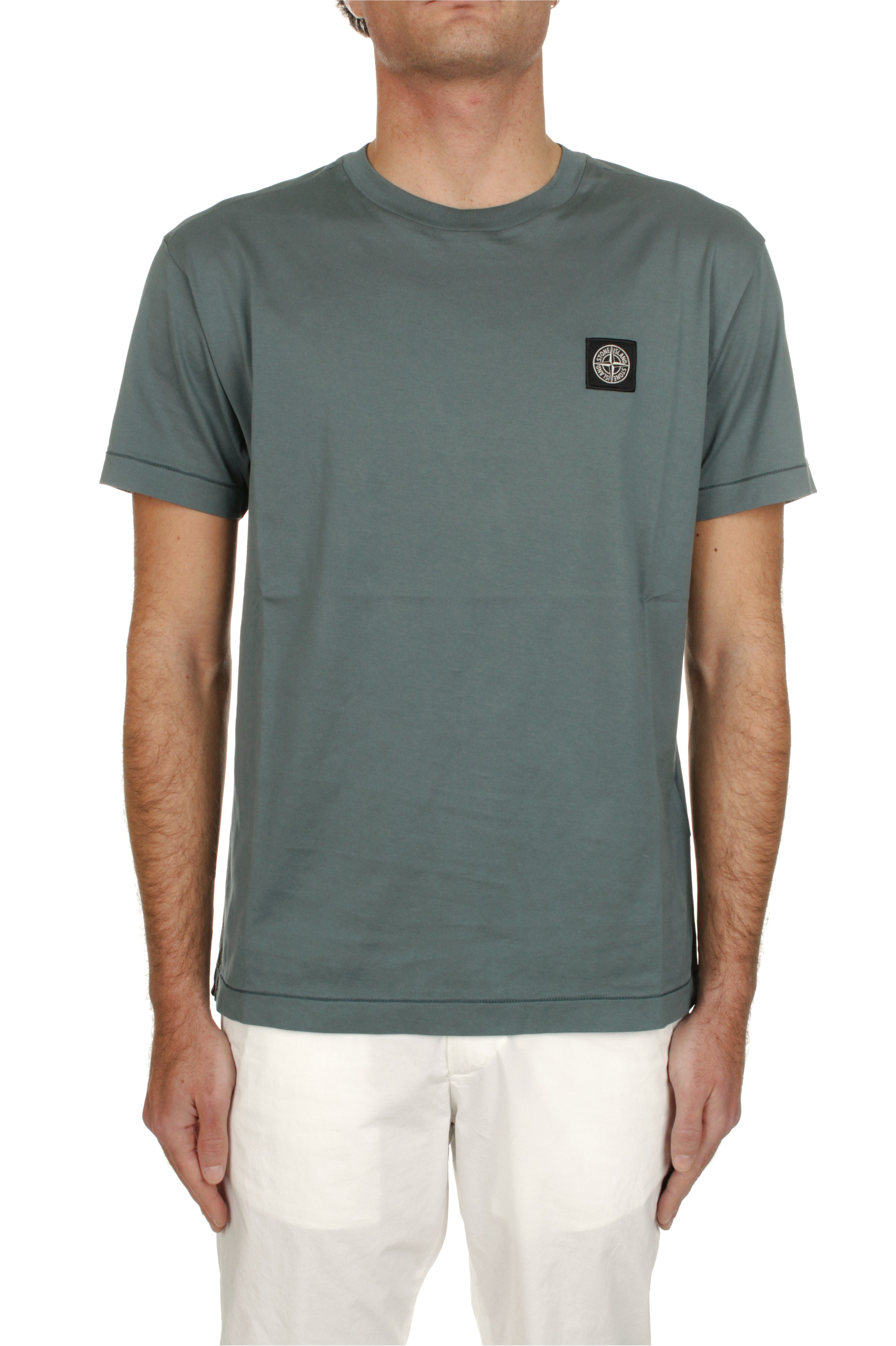 T-SHIRT Verde Stone Island