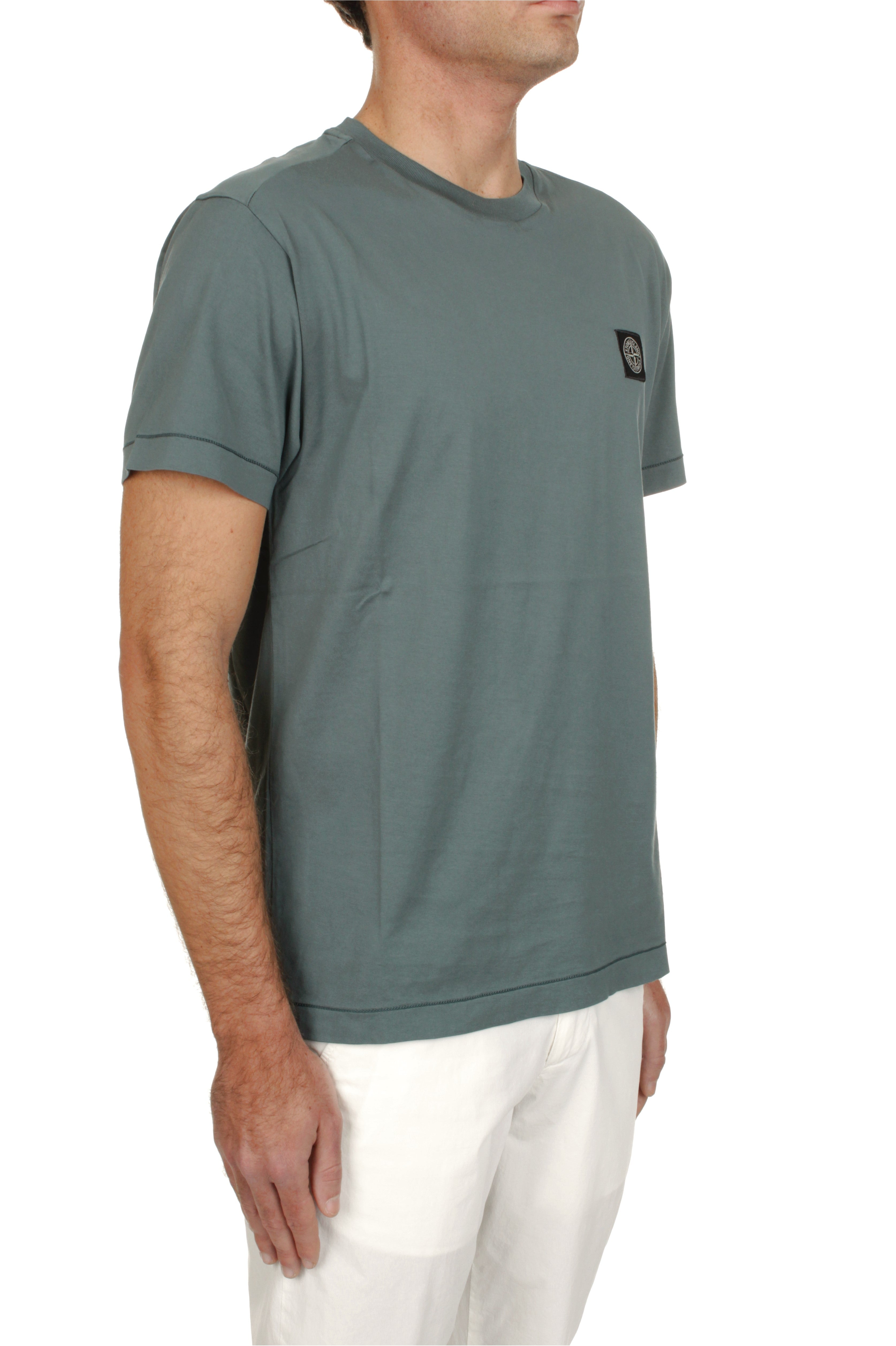 T-SHIRT Verde Stone Island