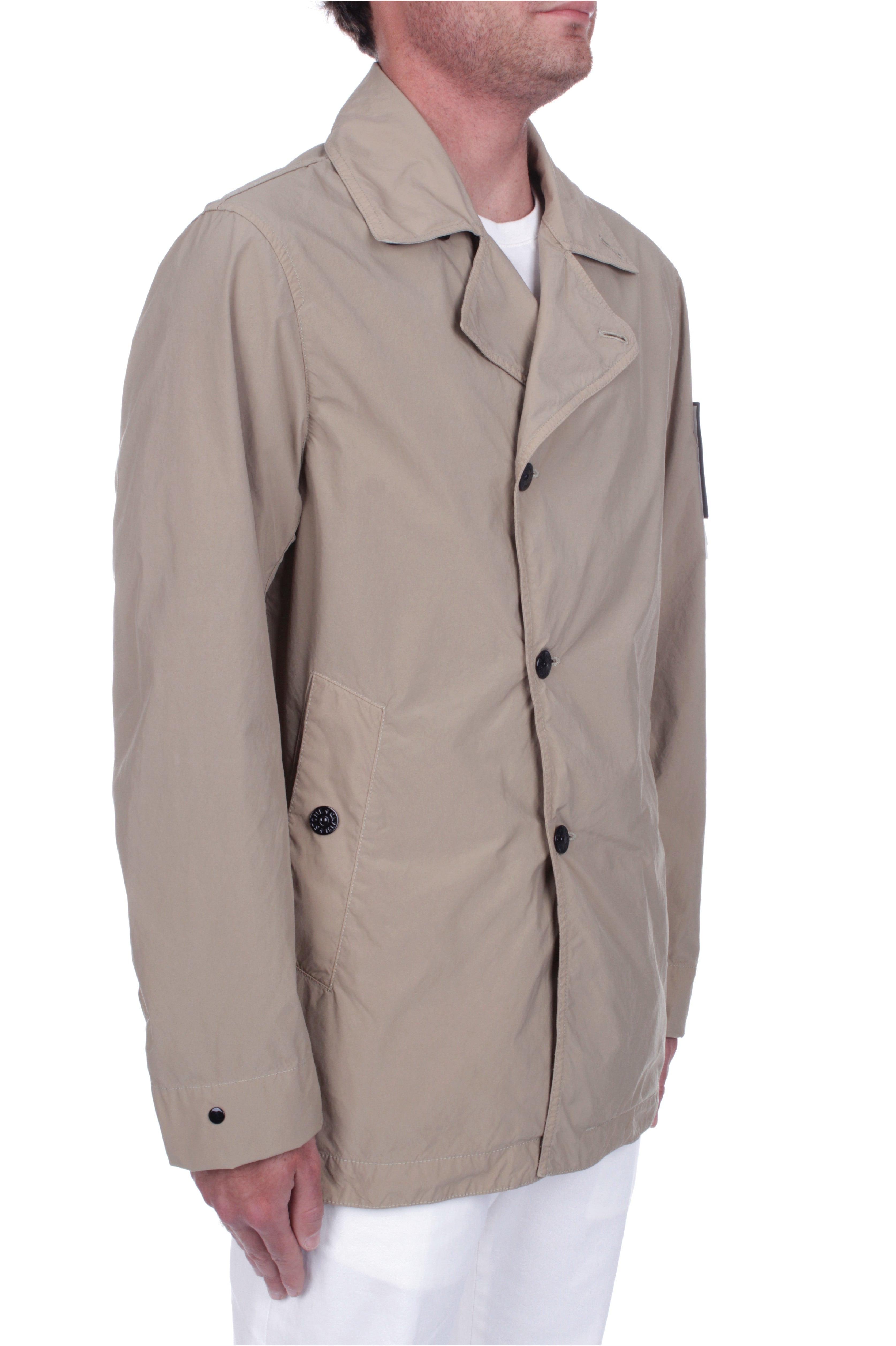 GIACCHE E GIUBBOTTI Beige Stone Island