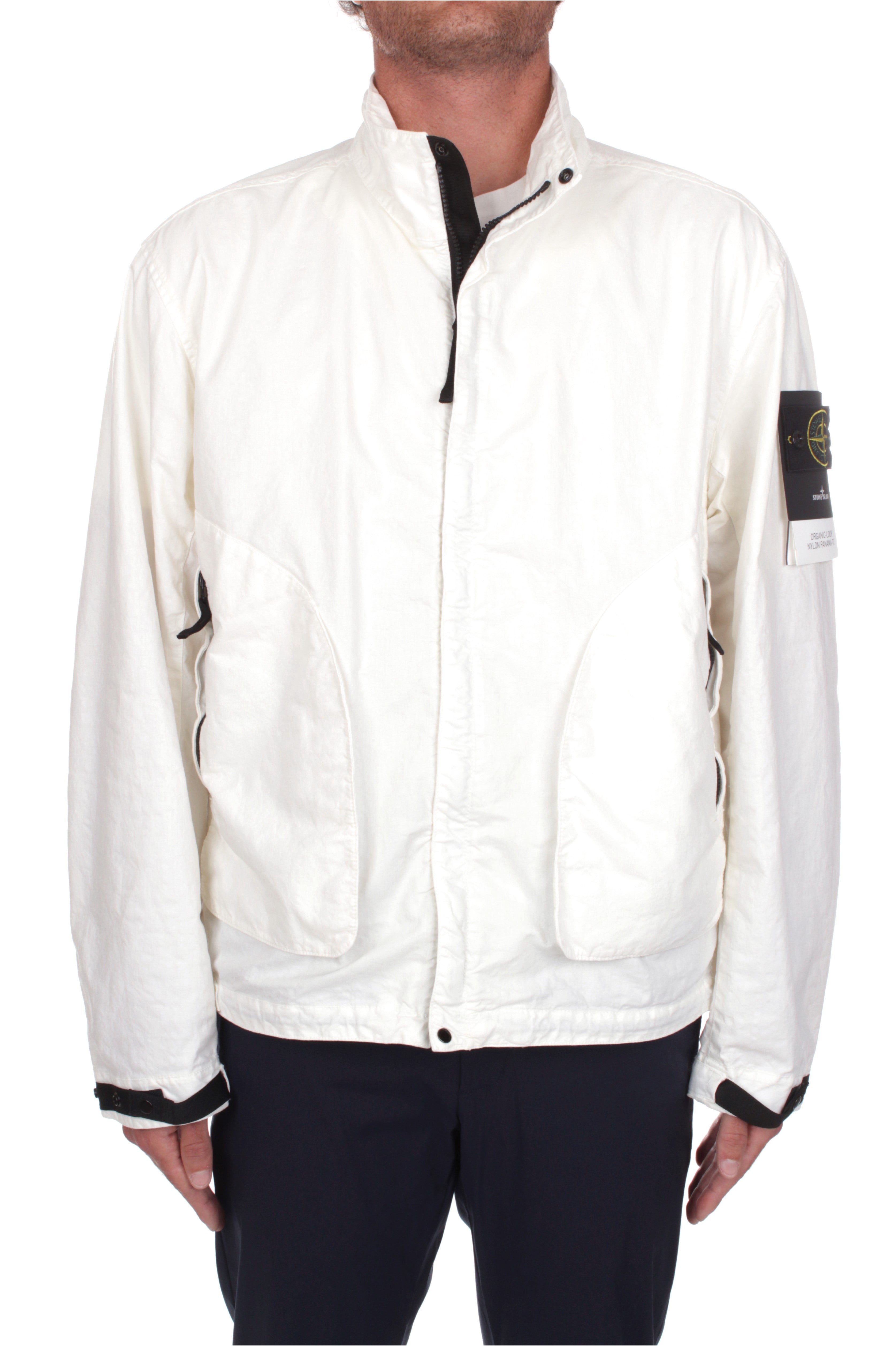 GIACCHE E GIUBBOTTI Bianco Stone Island