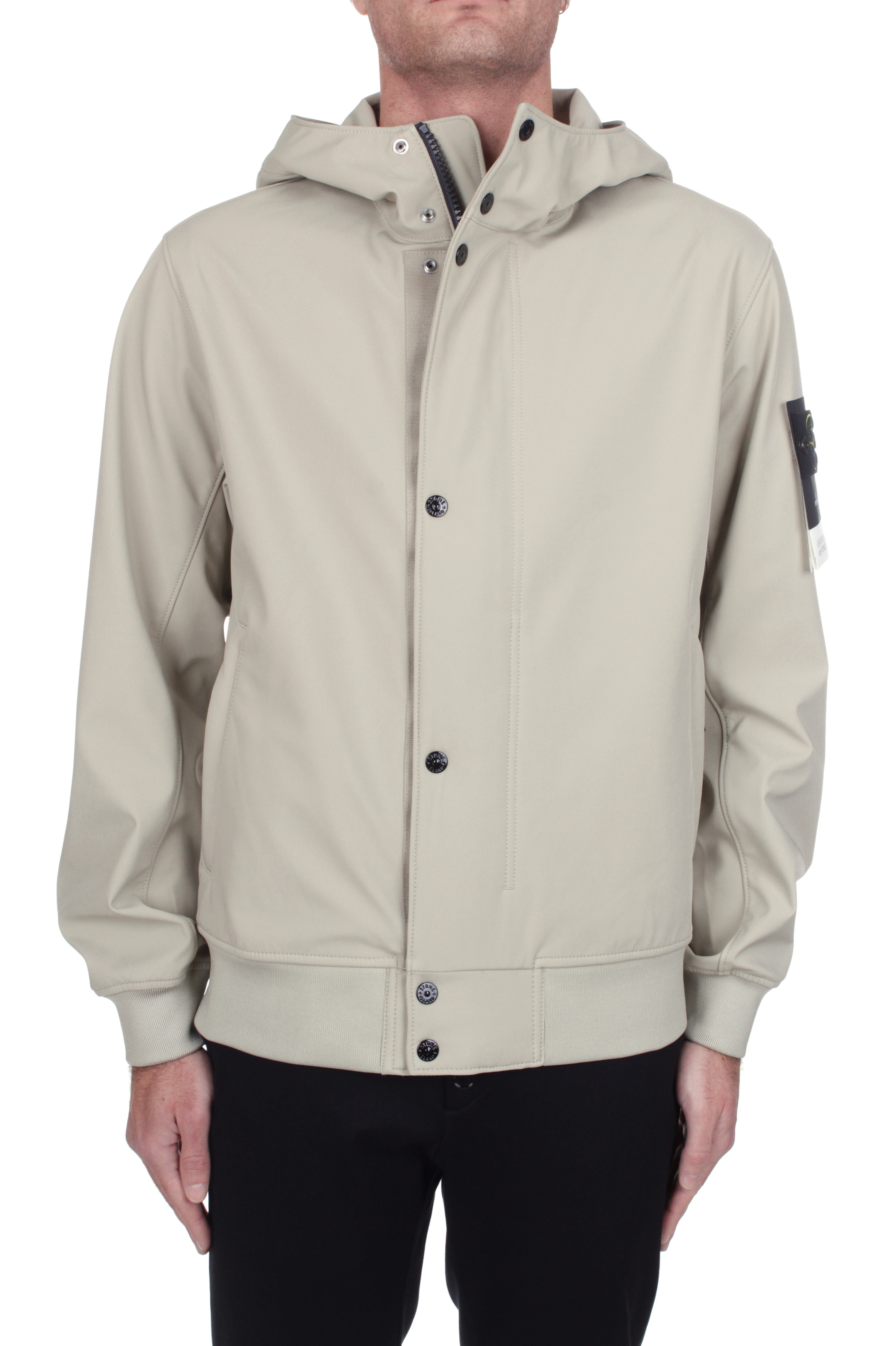 GIACCHE E GIUBBOTTI Beige Stone Island