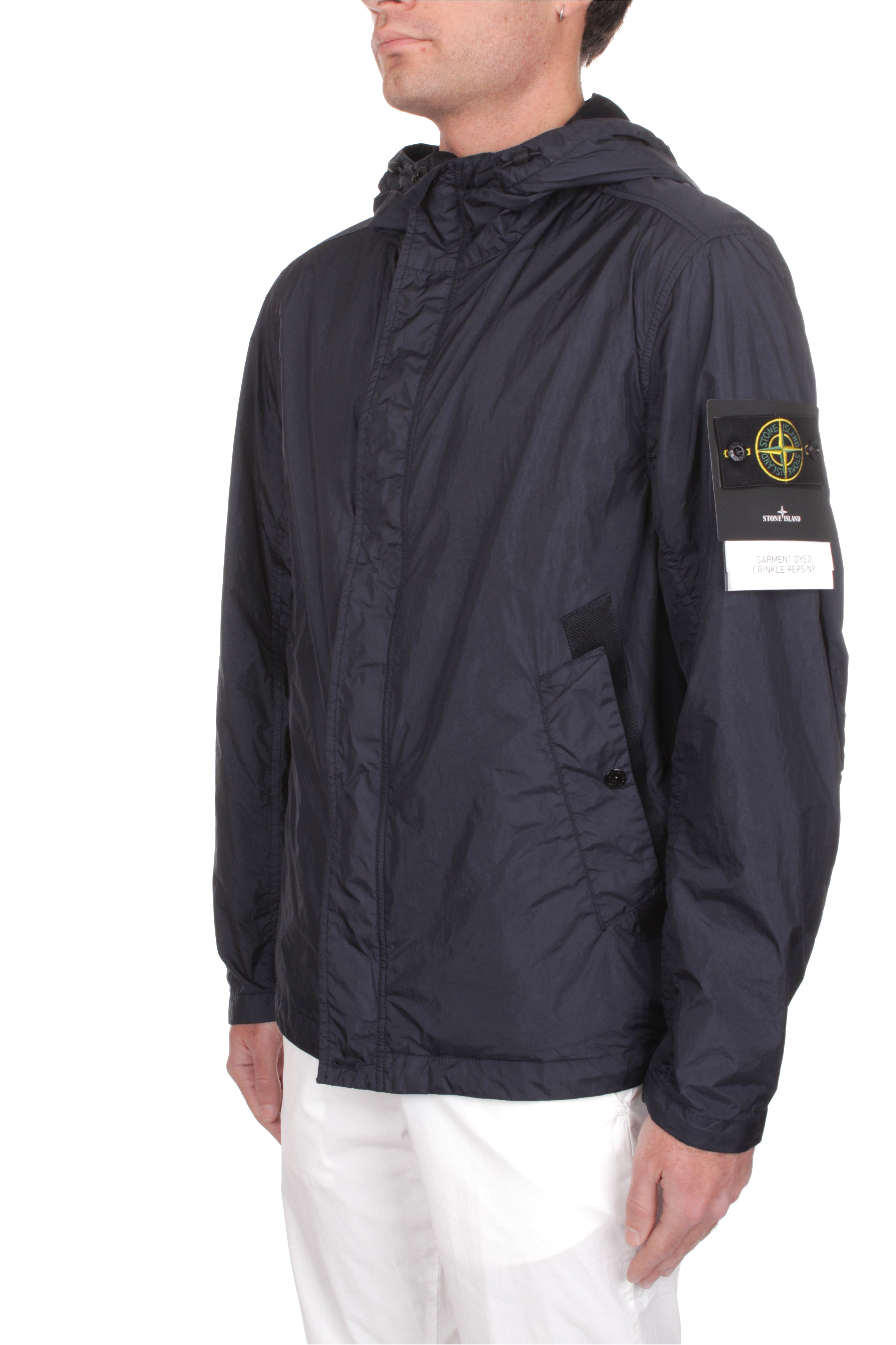 GIACCHE E GIUBBOTTI Blu Stone Island