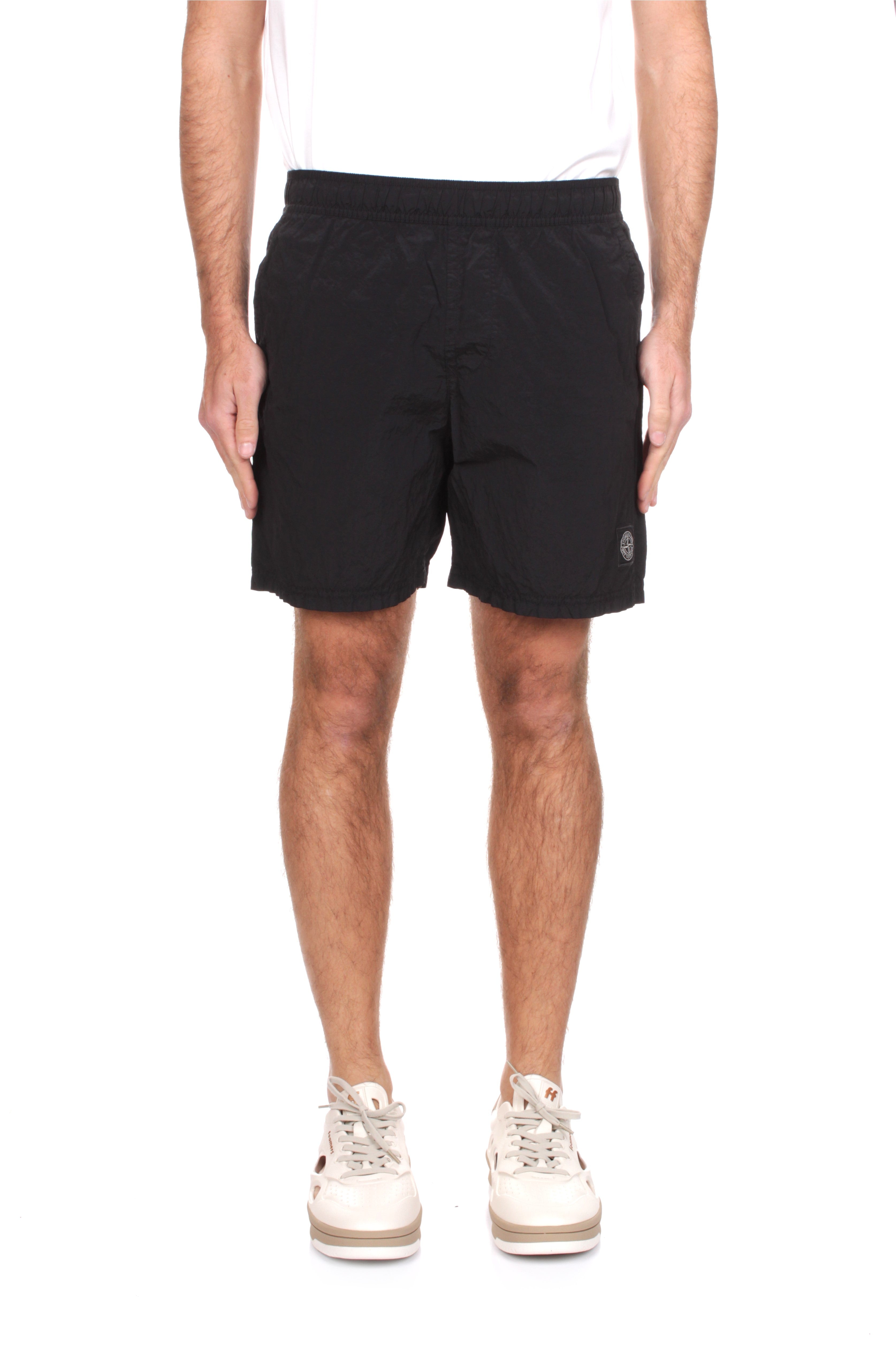 BOXER MARE Nero Stone Island