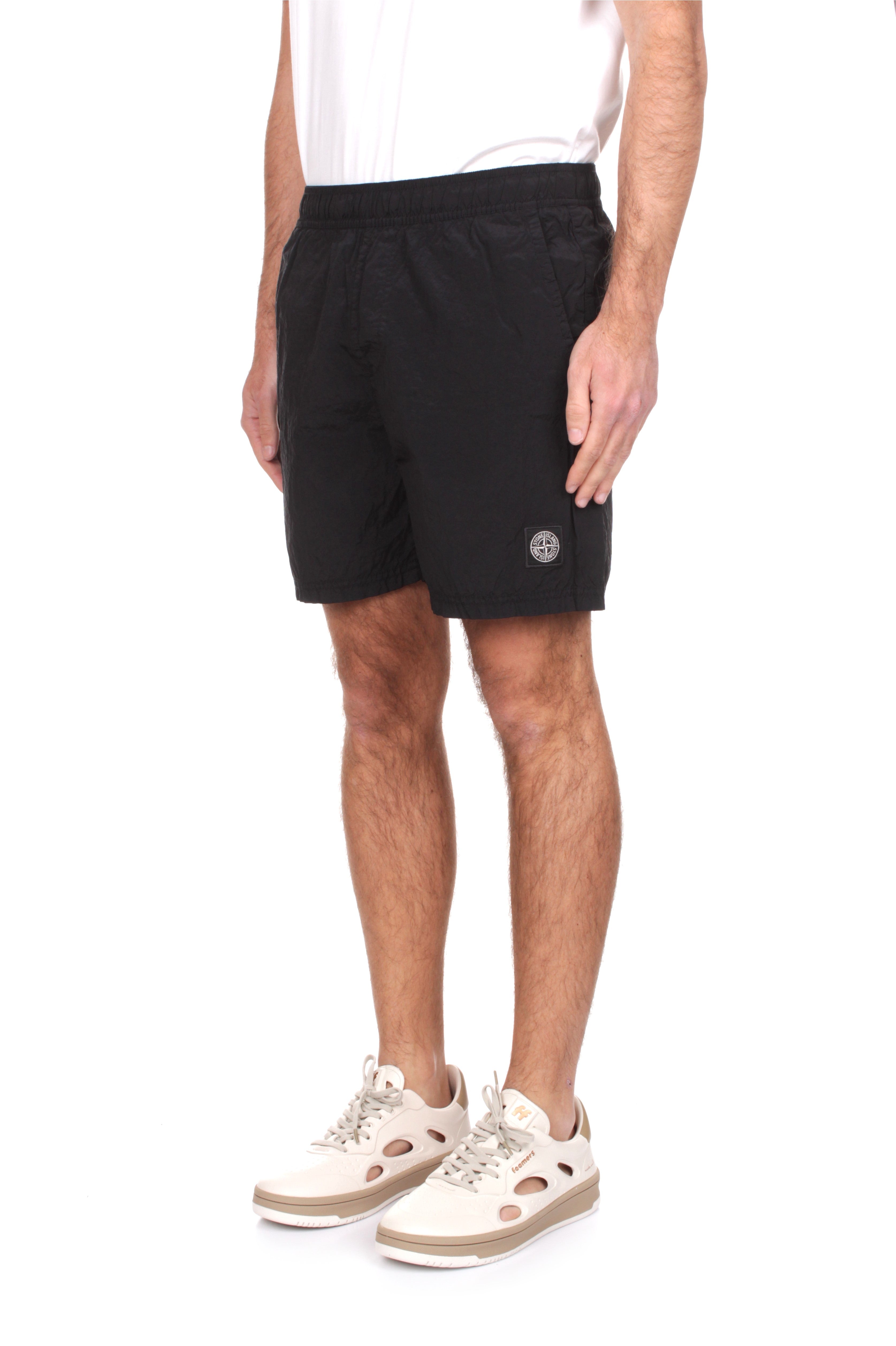 BOXER MARE Nero Stone Island