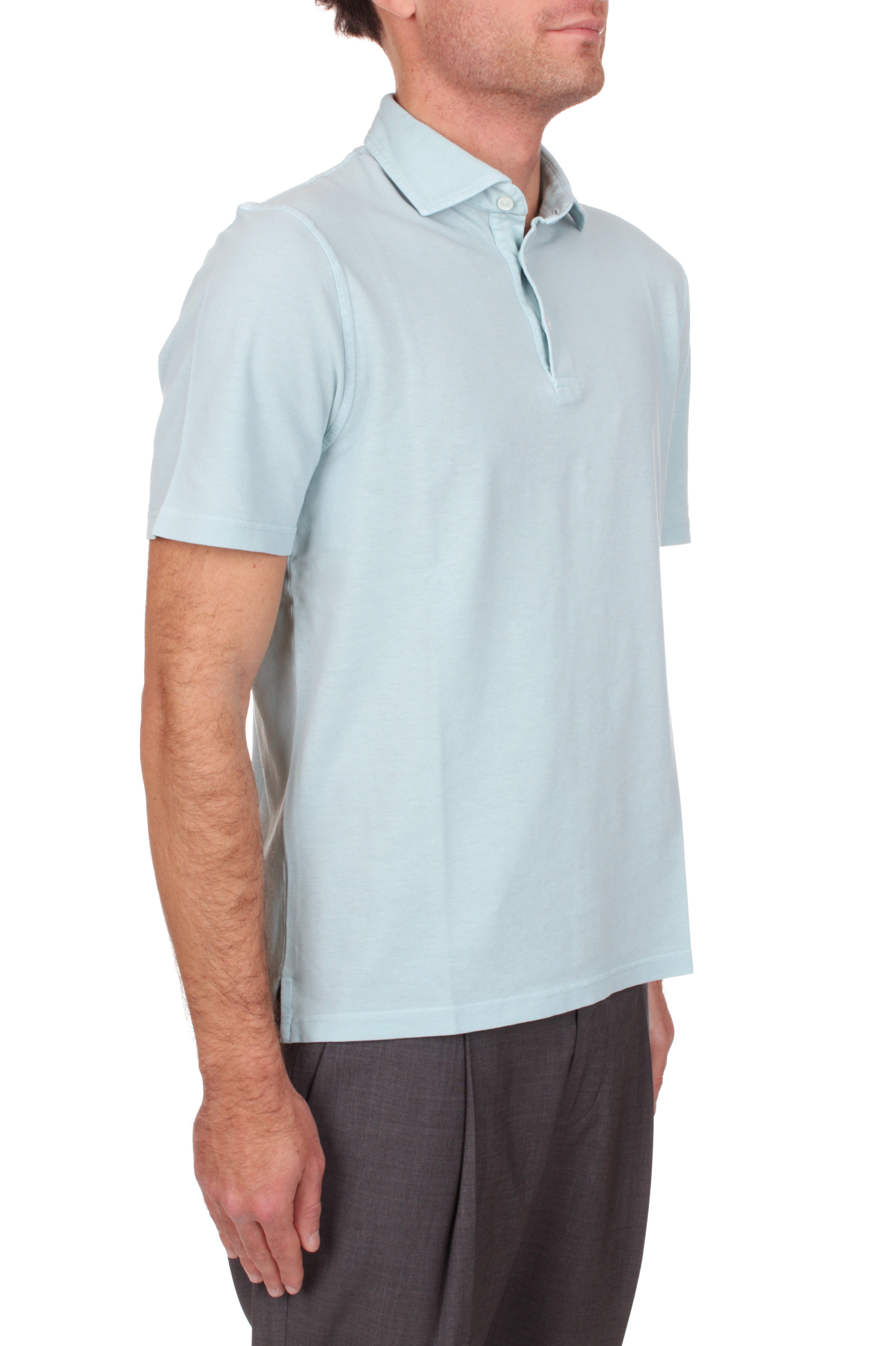 POLO Turchese Fedeli Cashmere