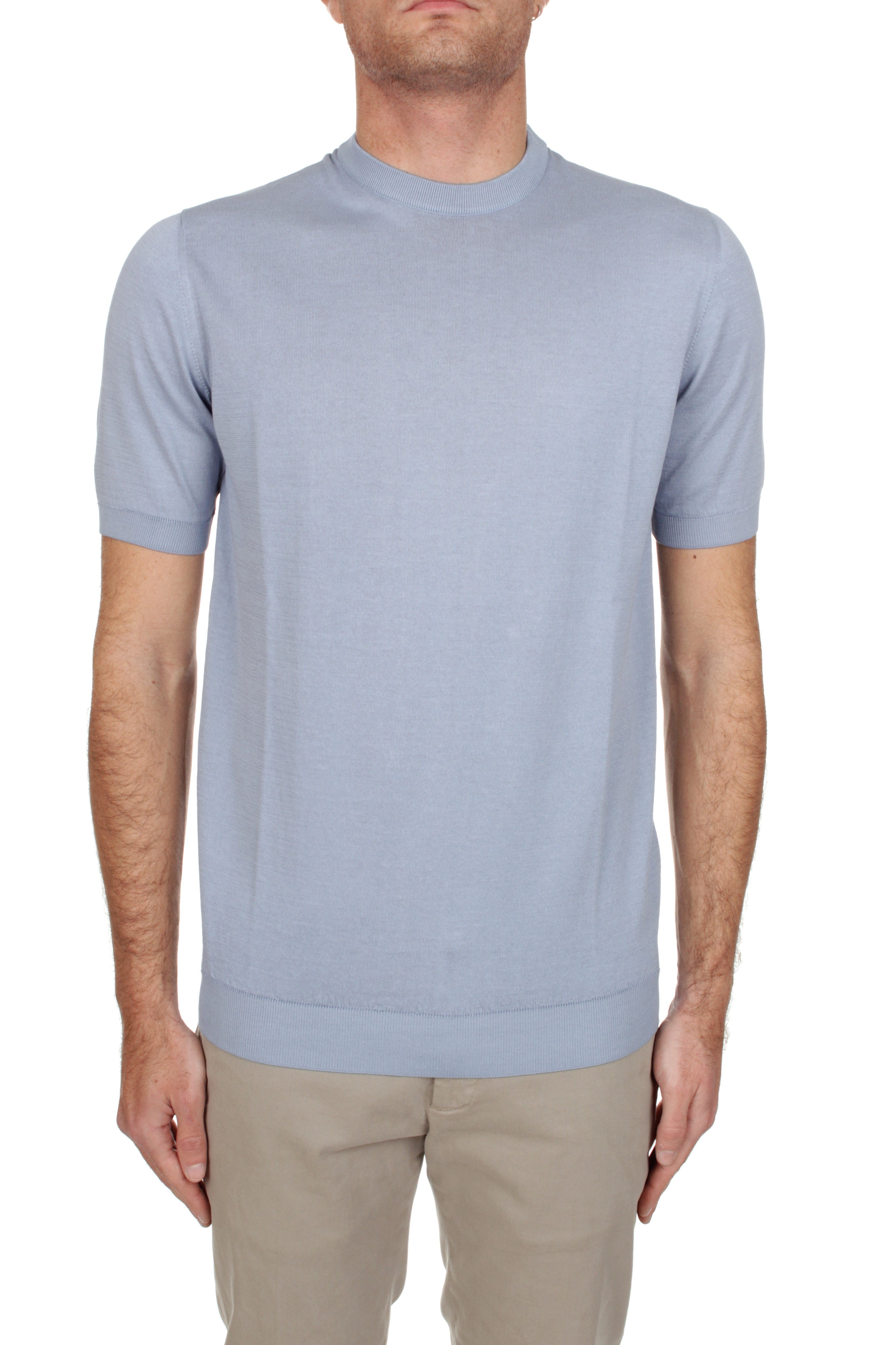 T-SHIRT Turchese Fedeli Cashmere