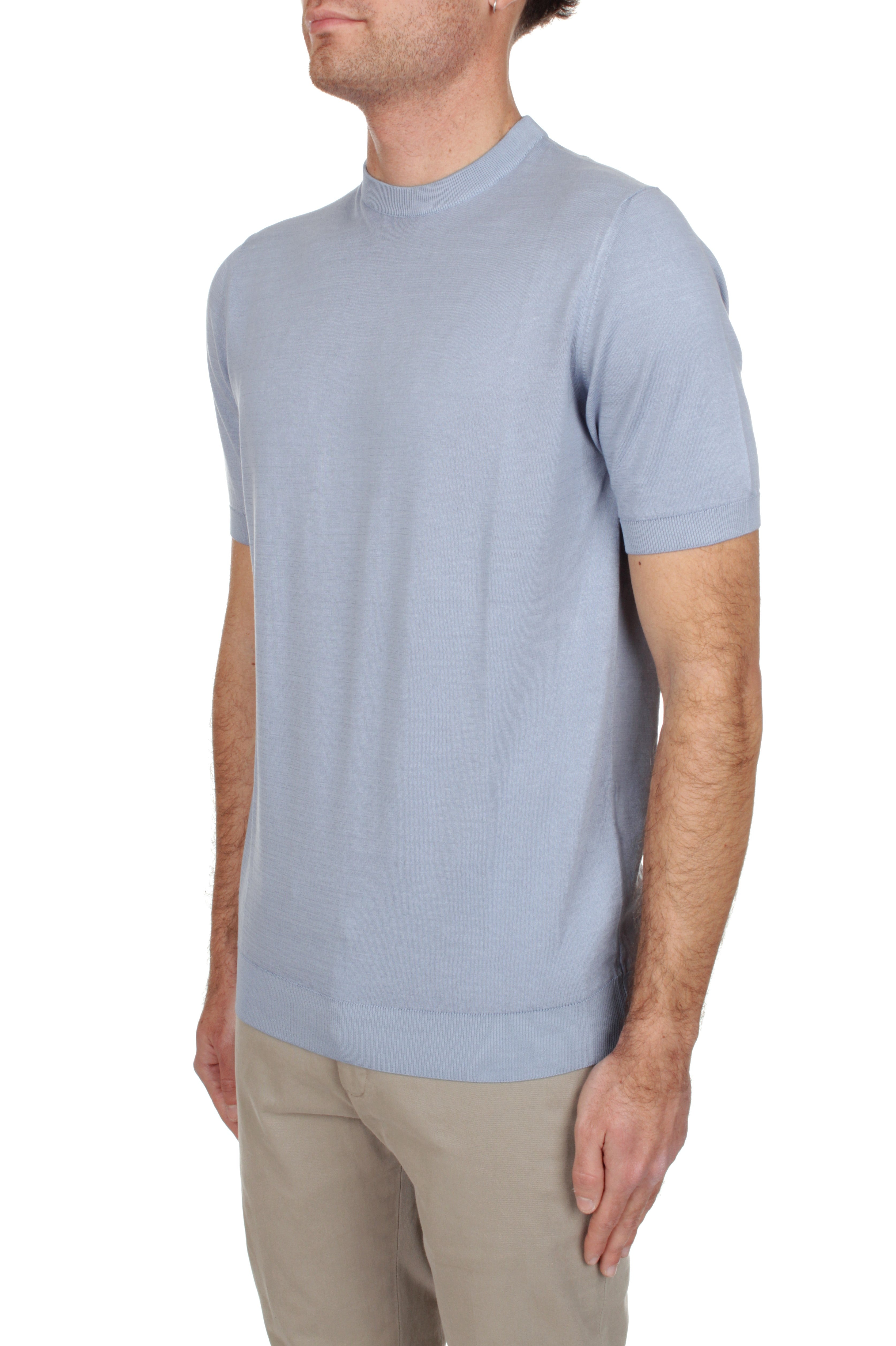 T-SHIRT Turchese Fedeli Cashmere