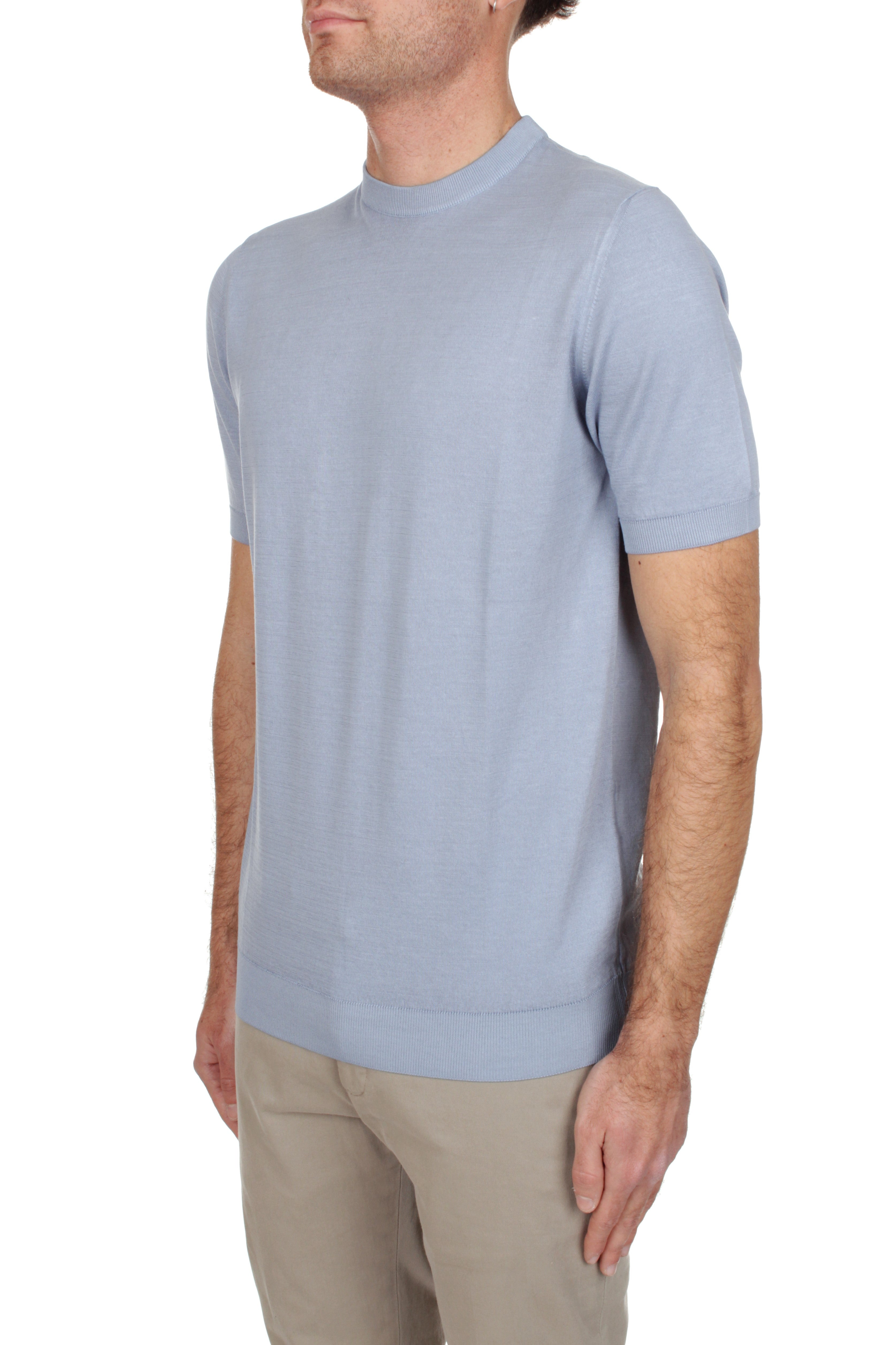T-SHIRT Turchese Fedeli Cashmere