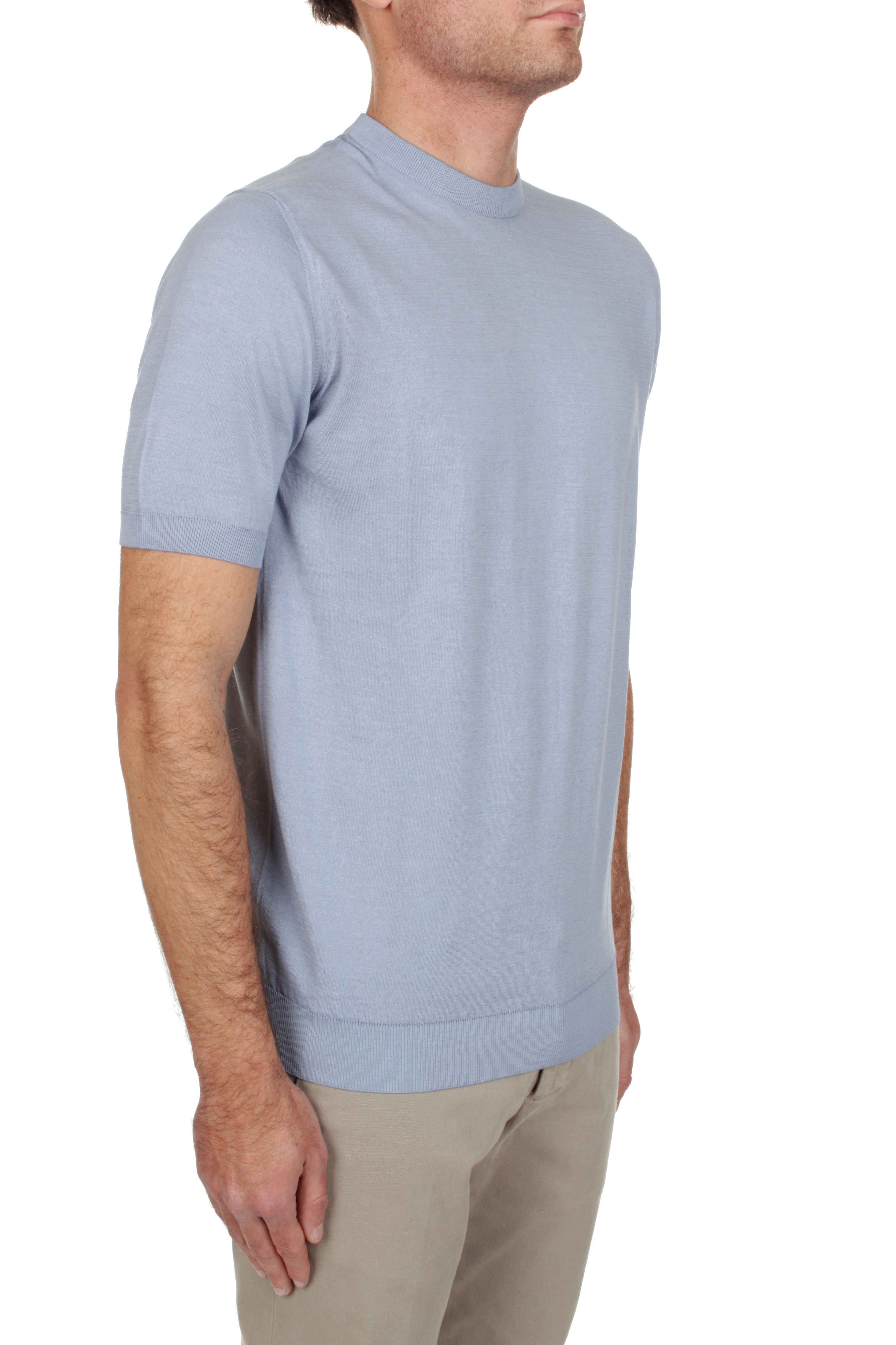 T-SHIRT Turchese Fedeli Cashmere