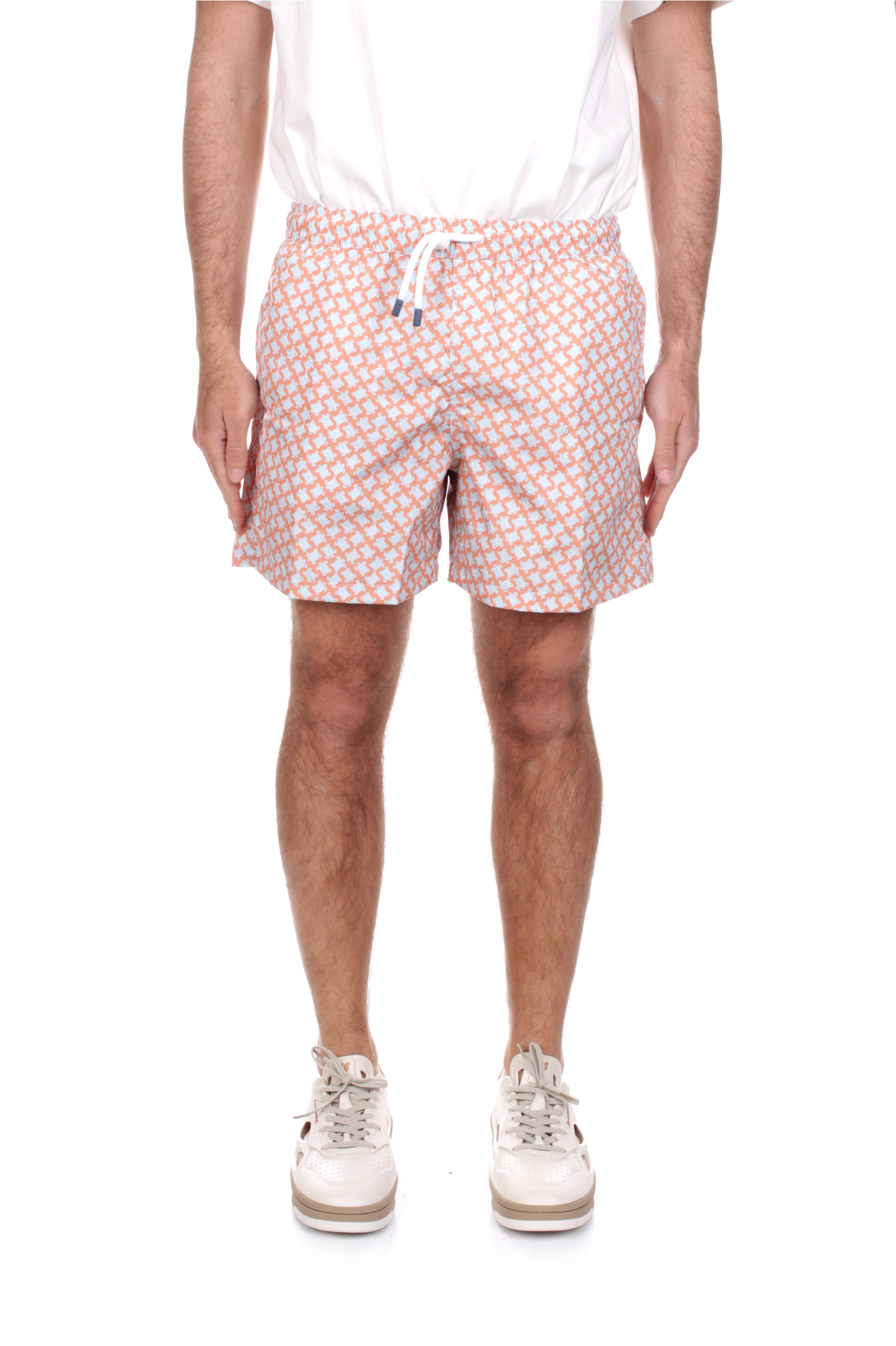 BOXER MARE Arancione Fedeli Cashmere