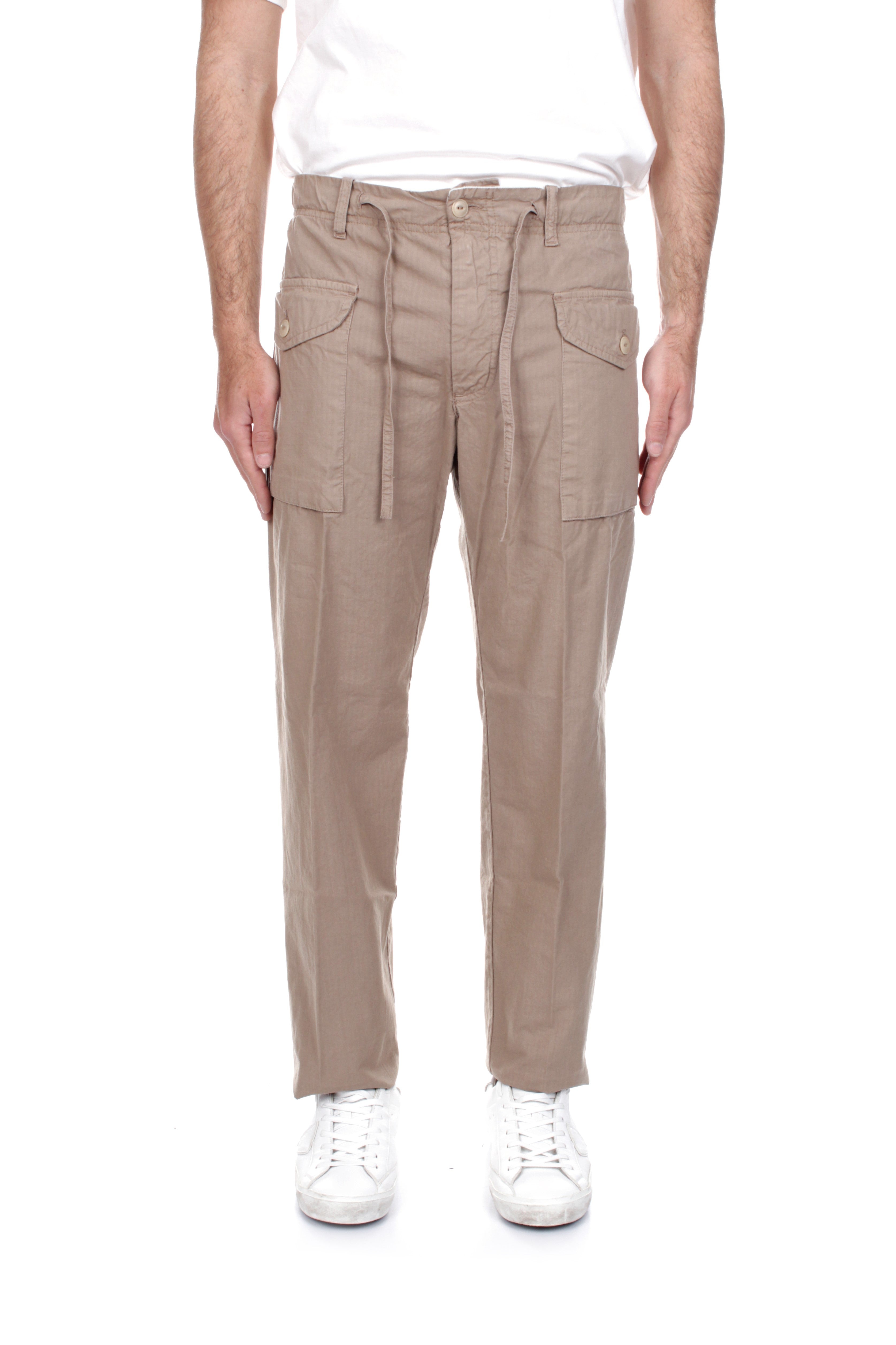 PANTALONI Marrone Panama Route