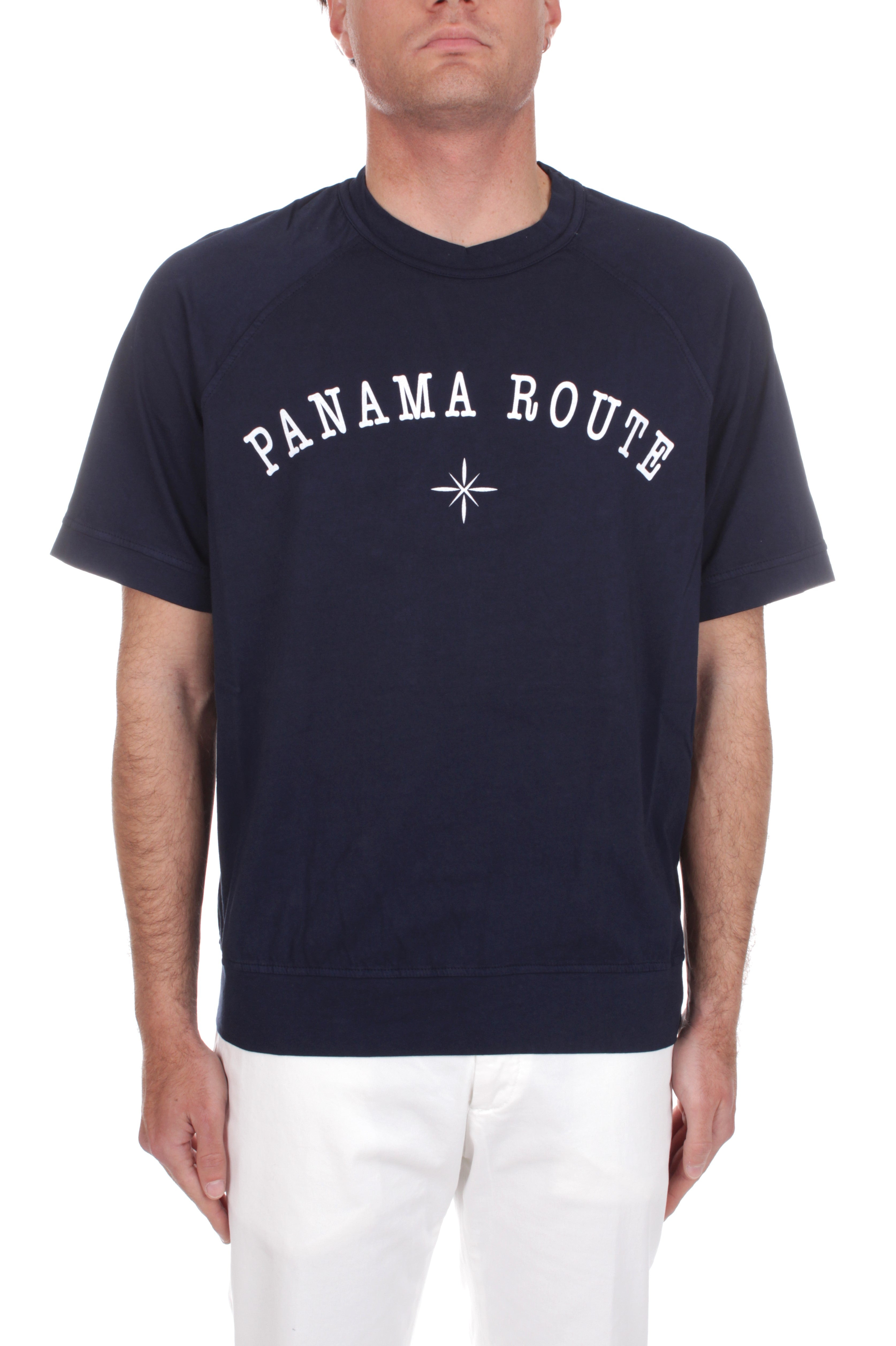 T-SHIRT Blu Panama Route